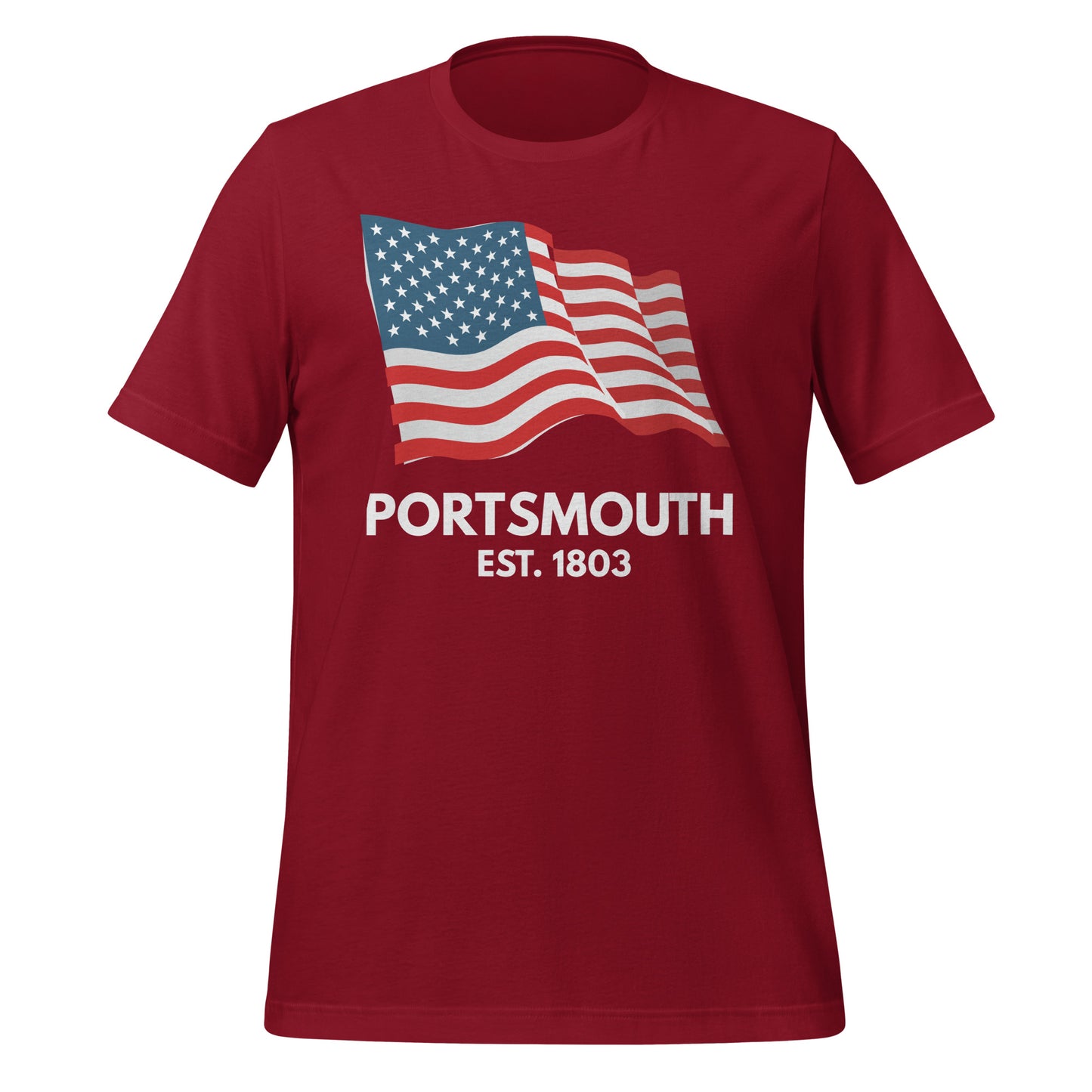 Portsmouth Ohio USA Short Sleeve Unisex t-shirt
