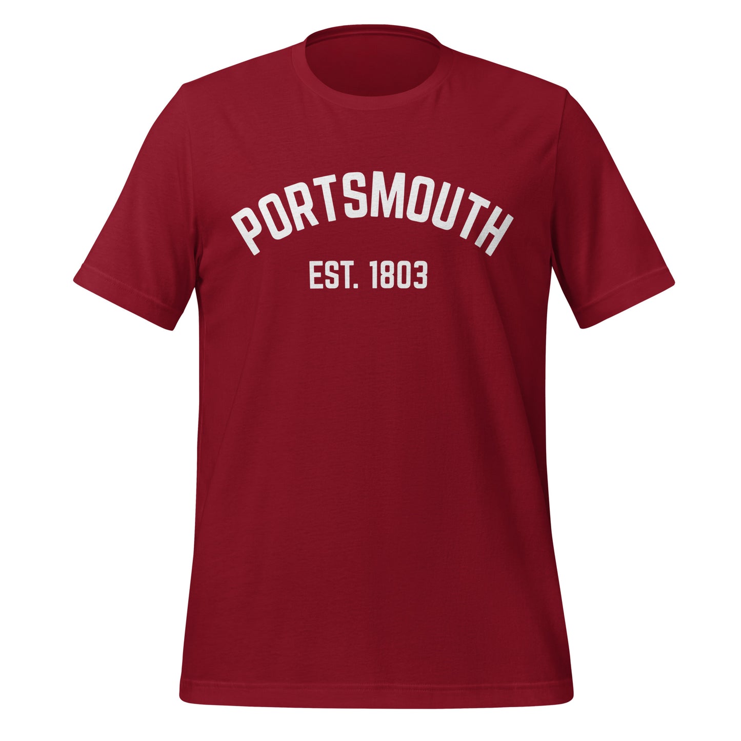 Portsmouth Ohio EST Short Sleeve Unisex t-shirt