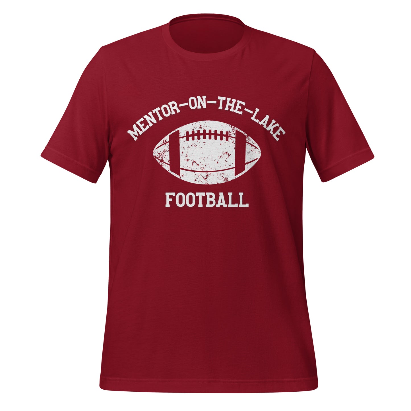 Mentor On The Lake Ohio Football Short Sleeve Unisex t-shirt