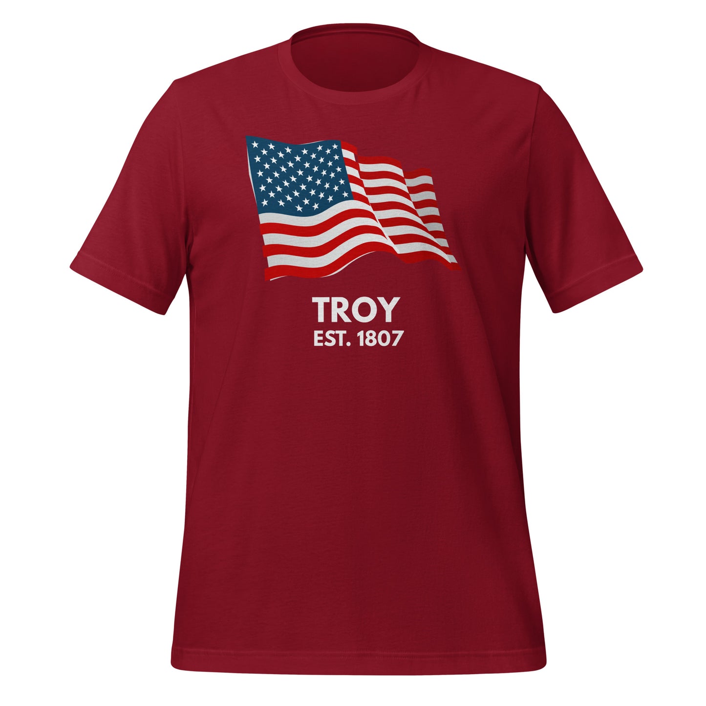 Troy USA Short Sleeve Unisex T-Shirt