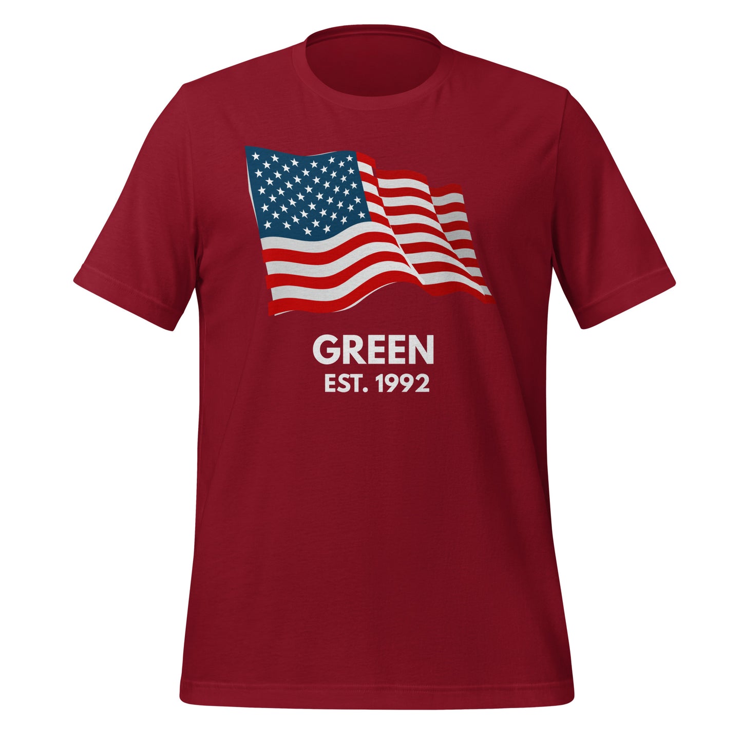 Green, Ohio USA Short Sleeve Unisex T-shirt
