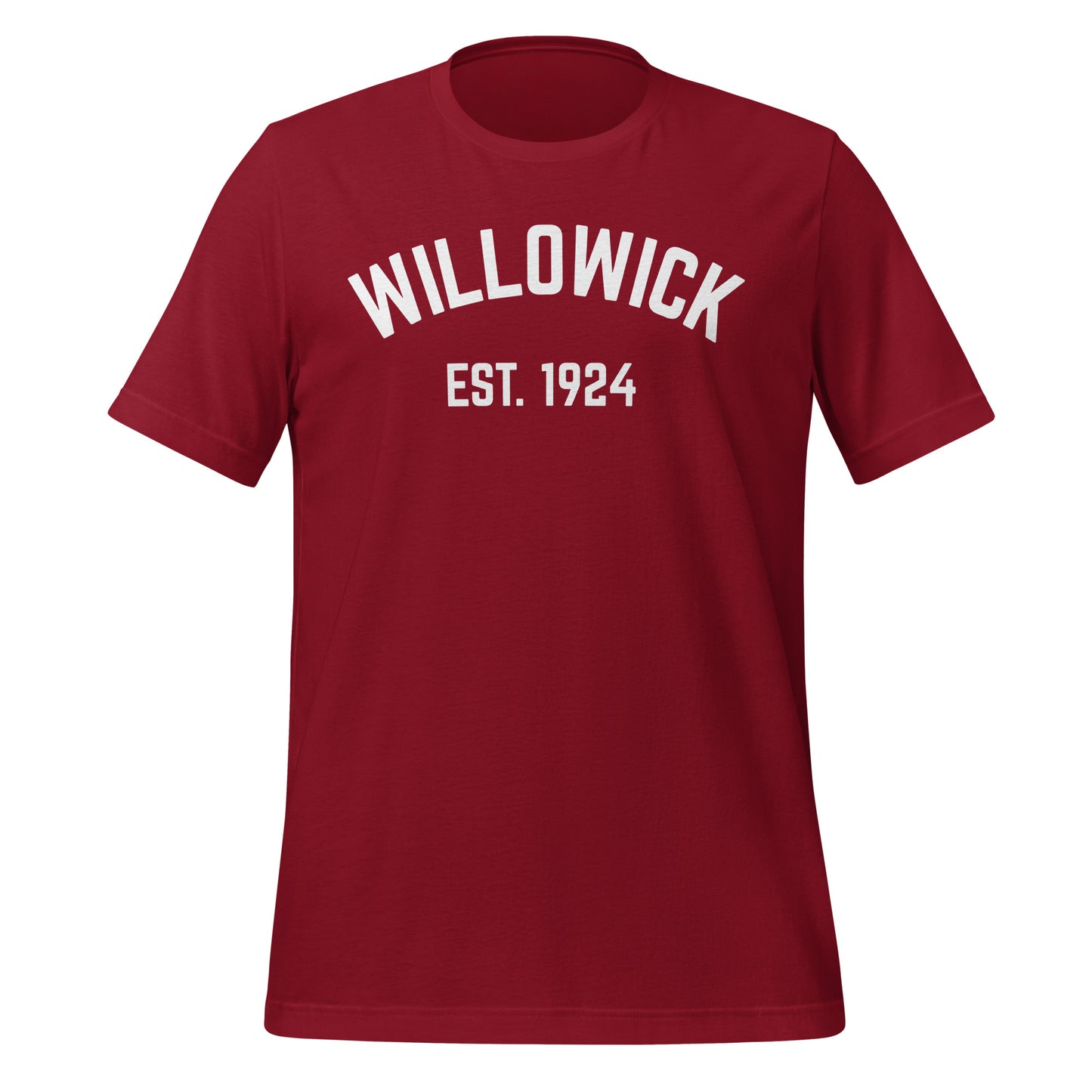 Willowick Ohio EST Short SLeeve Unisex t-shirt