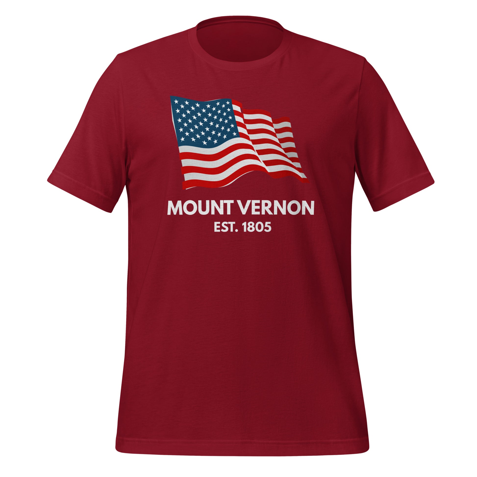 Mount Vernon Ohio USA Short Sleeve Unisex t-shirt