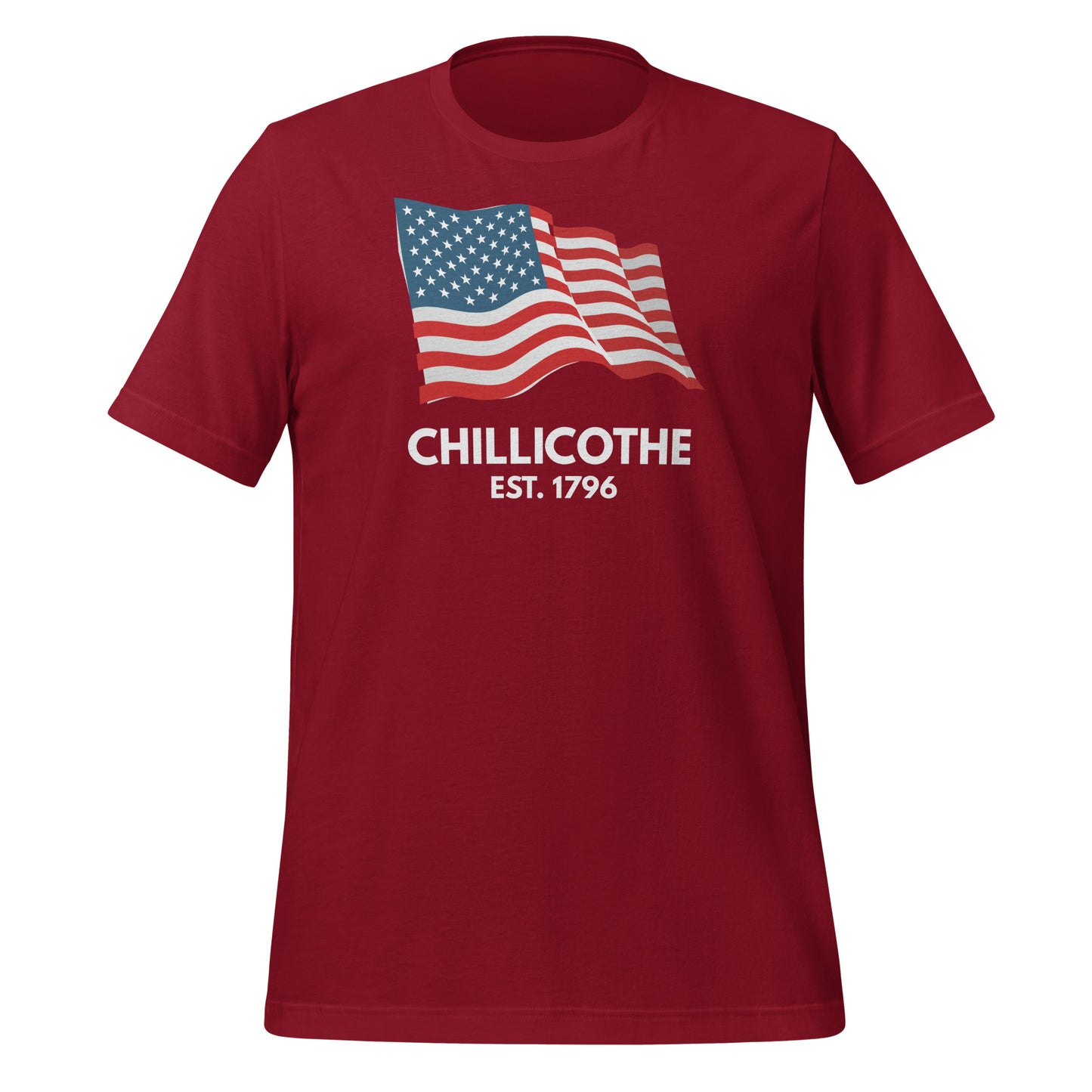 Chillicothe Ohio Fourth of July Short Sleeve Unisex T-shirt