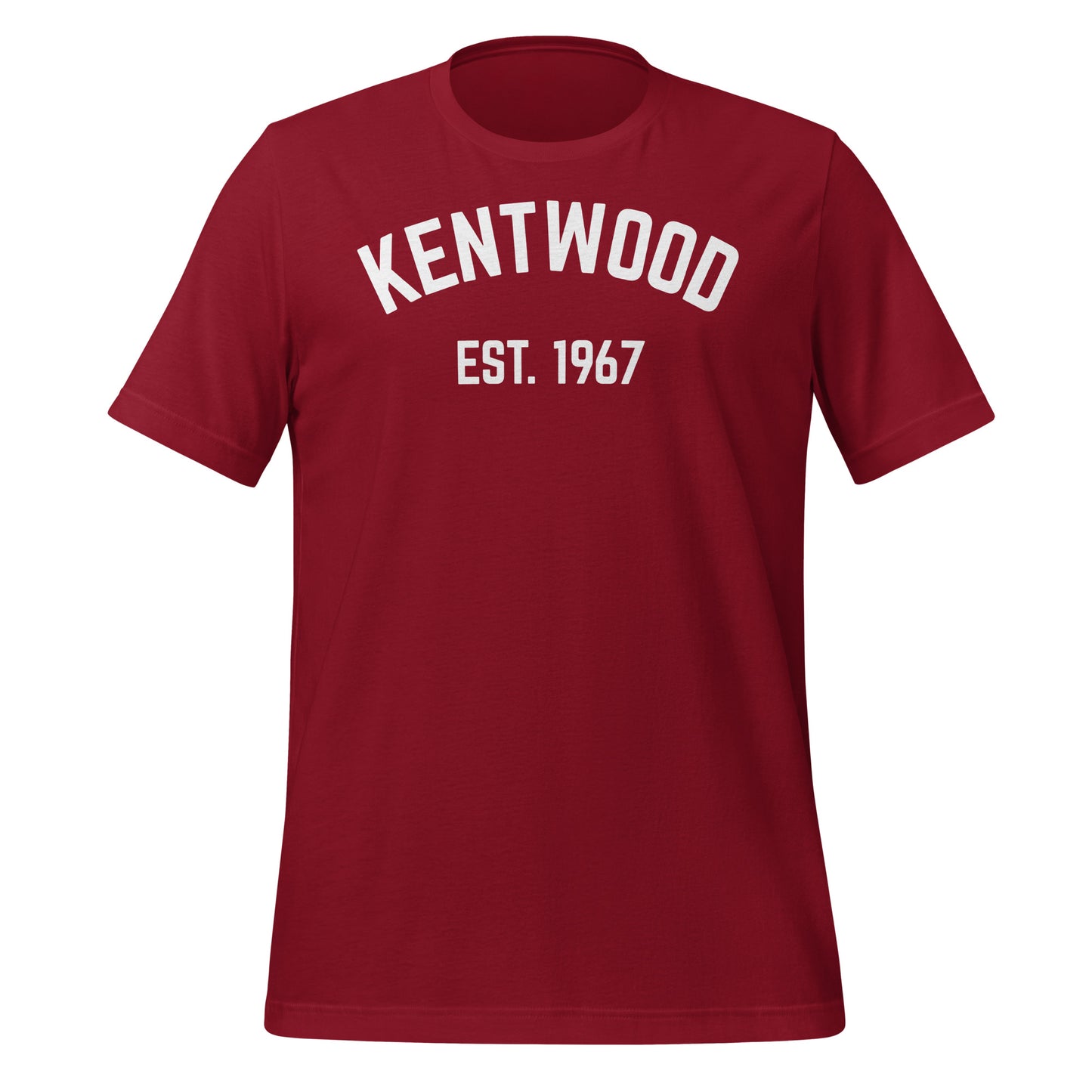Kentwood Michigan EST Short Sleeve Unisex t-shirt