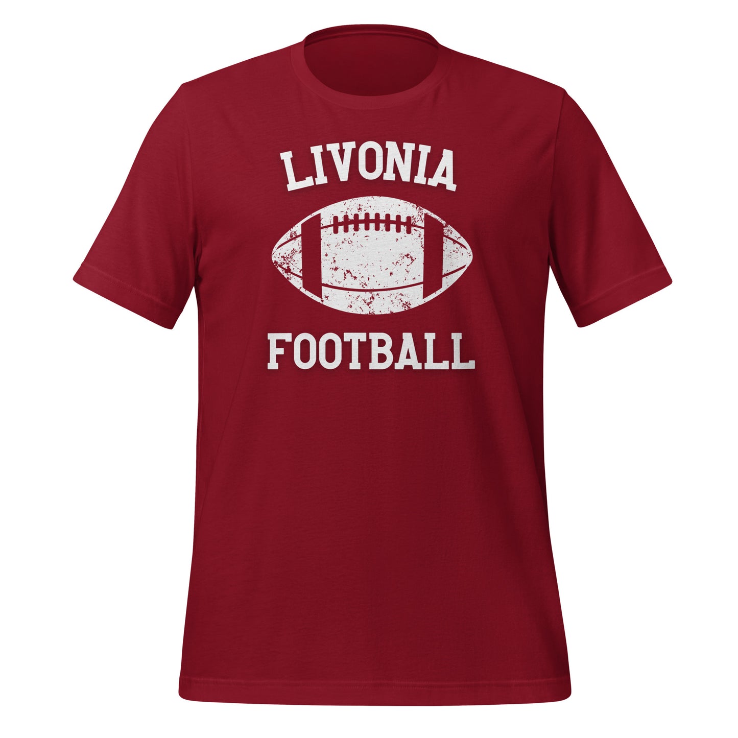 Livonia Michigan Football Short Sleeve Unisex T-Shirt