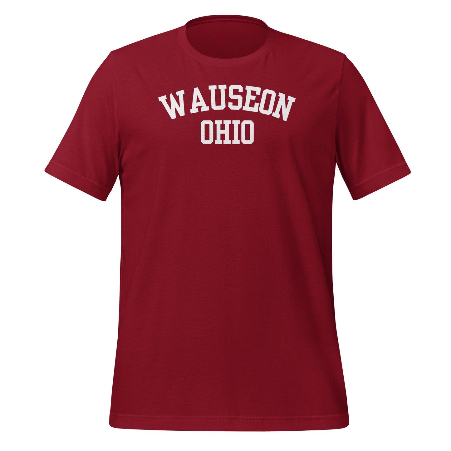 Wauseon Ohio Block Unisex t-shirt