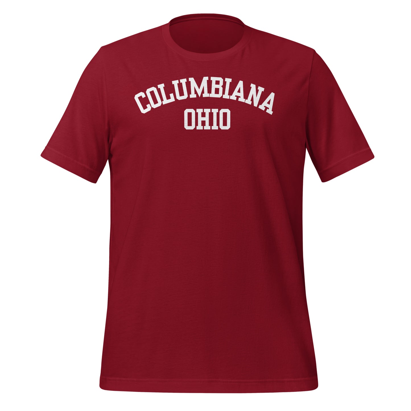 Columbiana Ohio Block Unisex T-Shirt