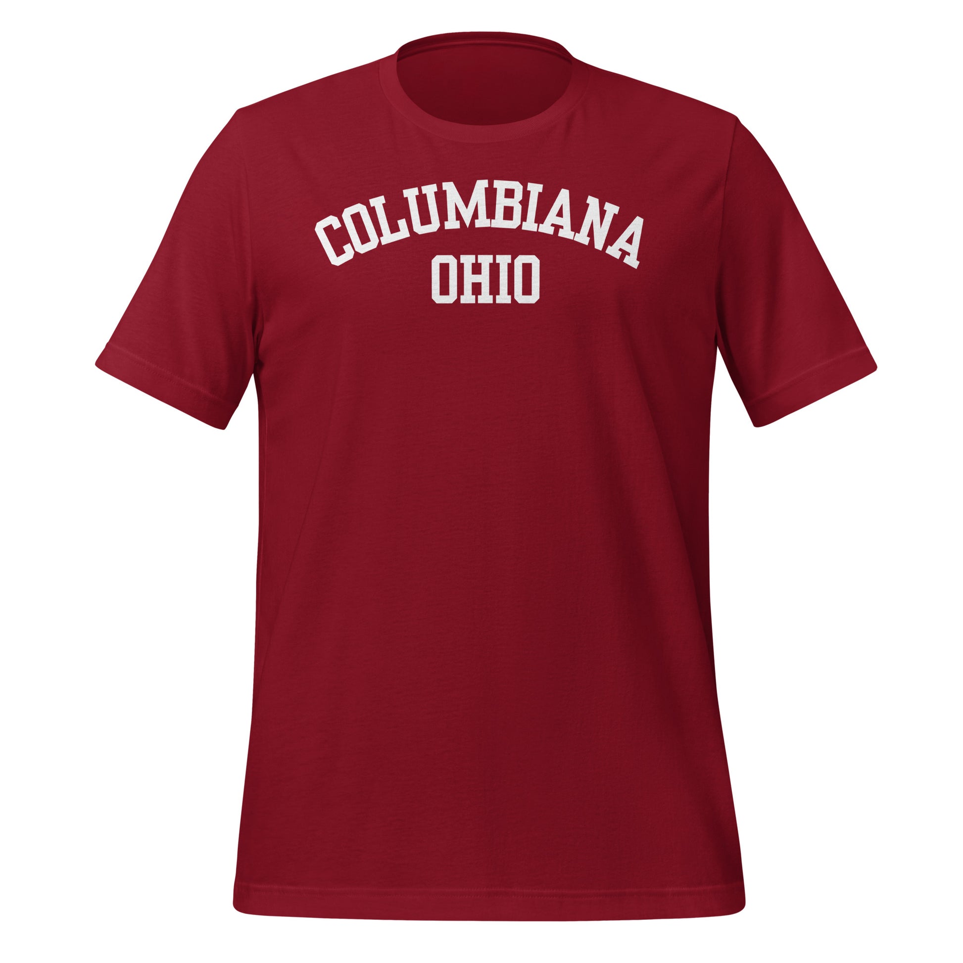 Columbiana Ohio Block Unisex T-Shirt