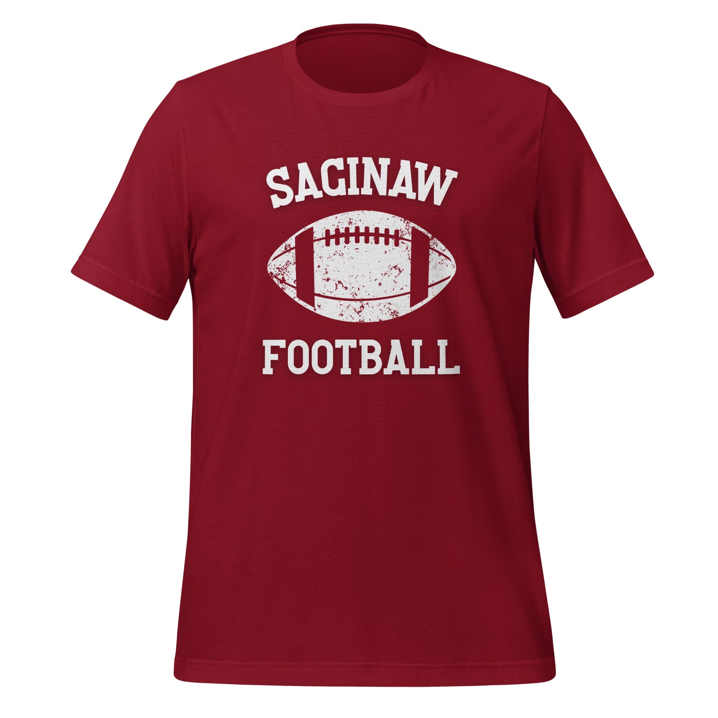 Saginaw Michigan Football Short Sleeve Unisex t-shirt