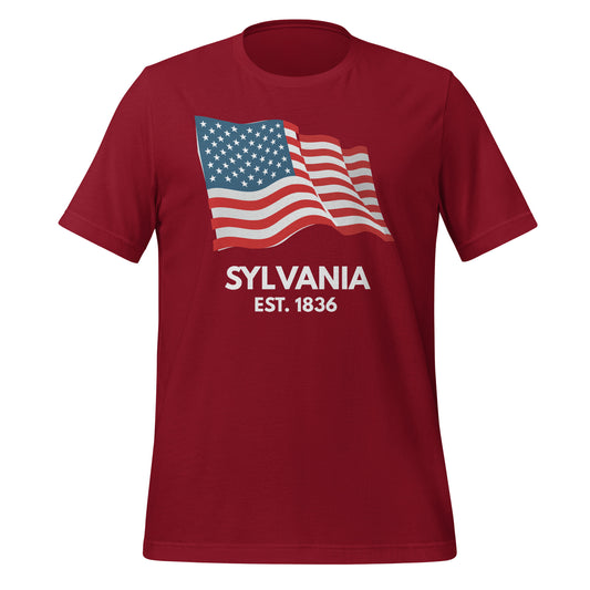Slyvania Ohio Fourth of July Short Sleeve Unisex t-shirt