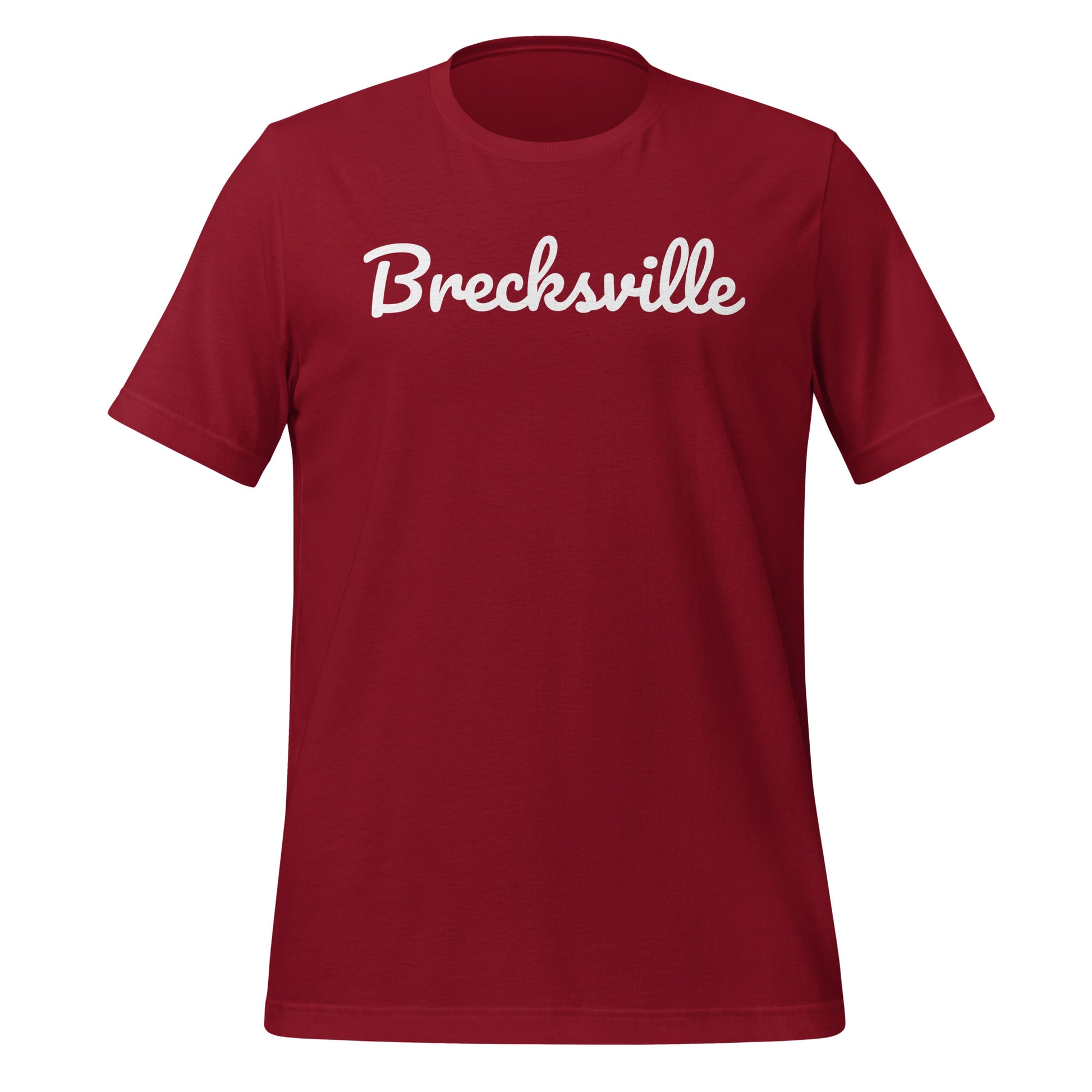 Brecksville Ohio Solo Script Unisex T-Shirt