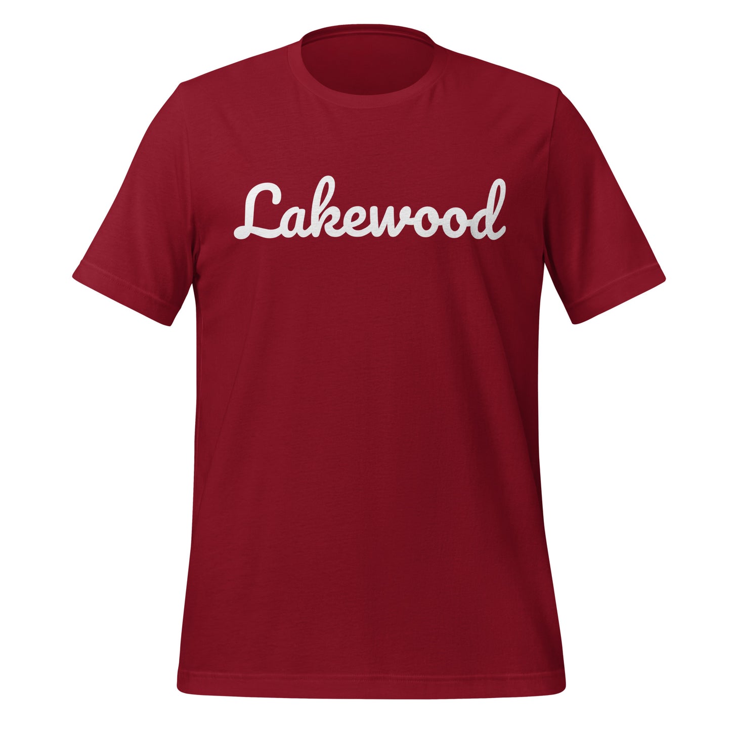 Lakewood Ohio Solo Script Unisex T-shirt