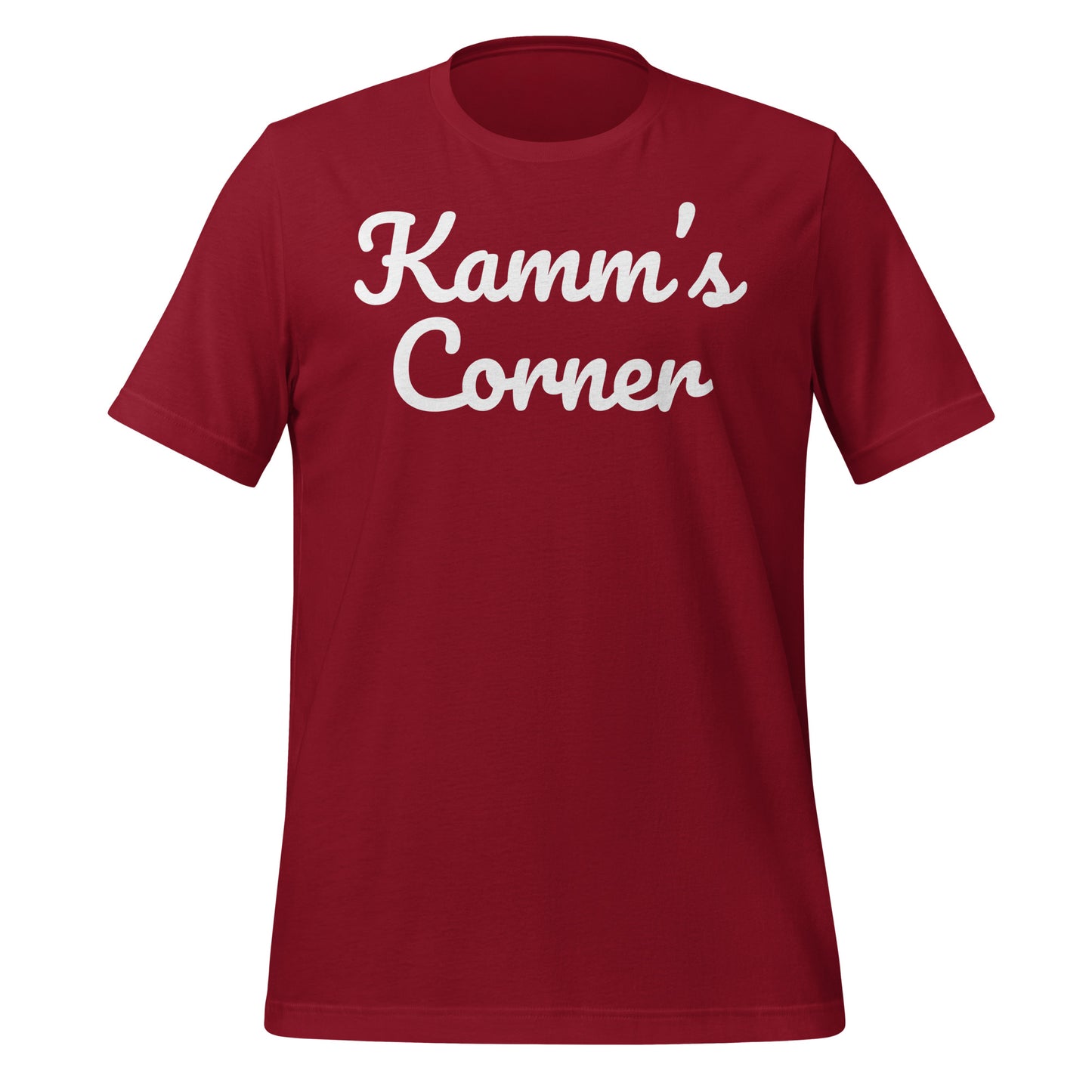 Kamm's Corner Solo Script 2 Unisex t-shirt