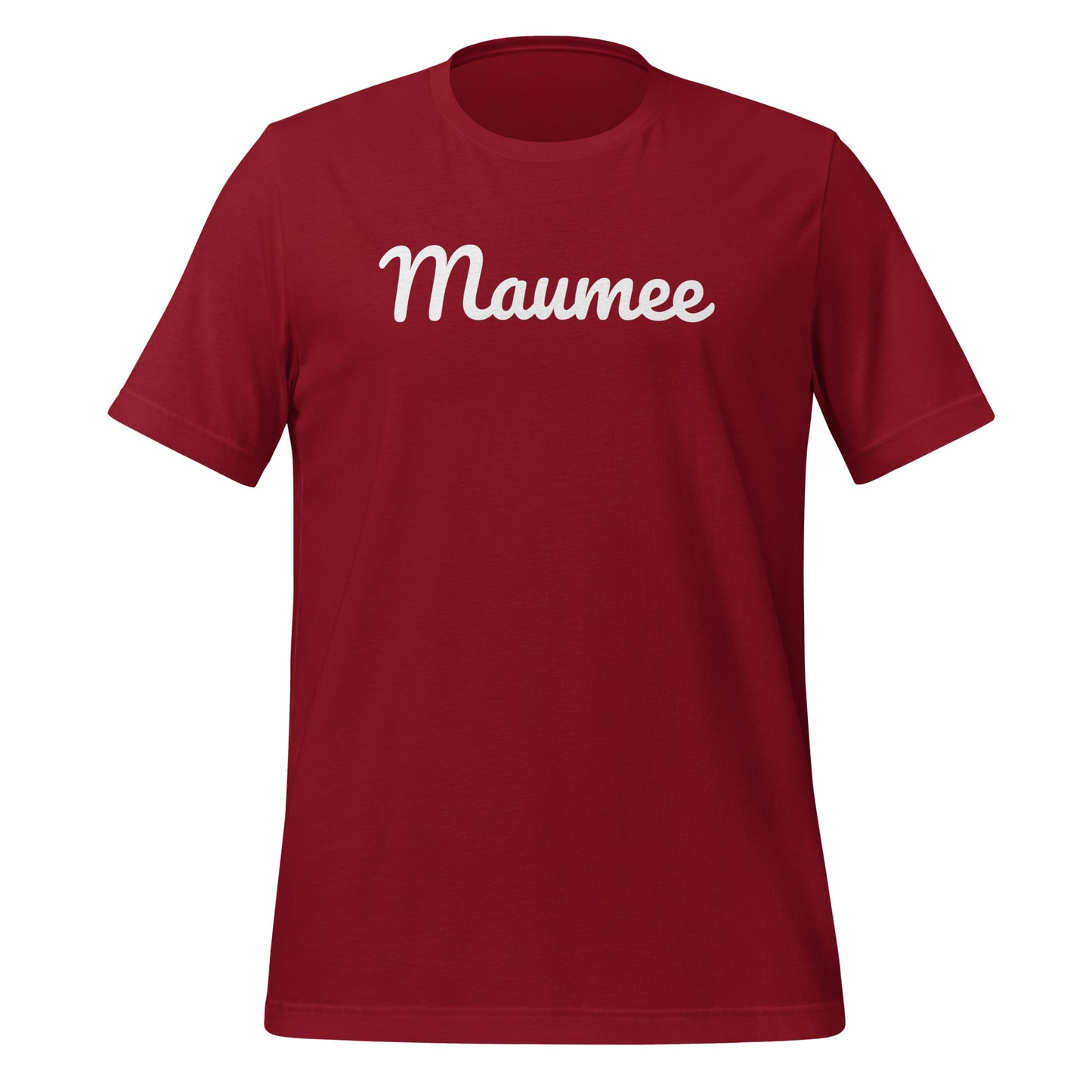 Maumee Ohio Solo Script Unisex T-Shirt