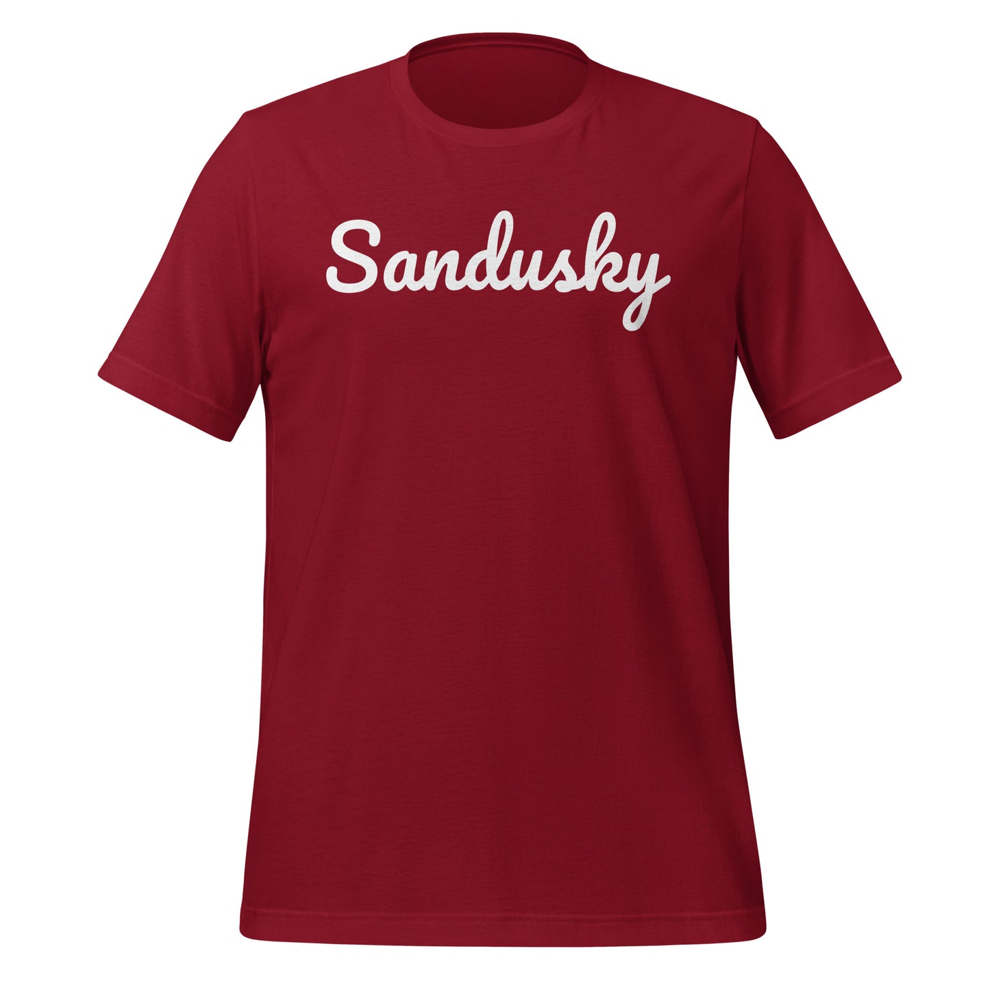 Sandusky Ohio Solo Script Unisex T-shirt