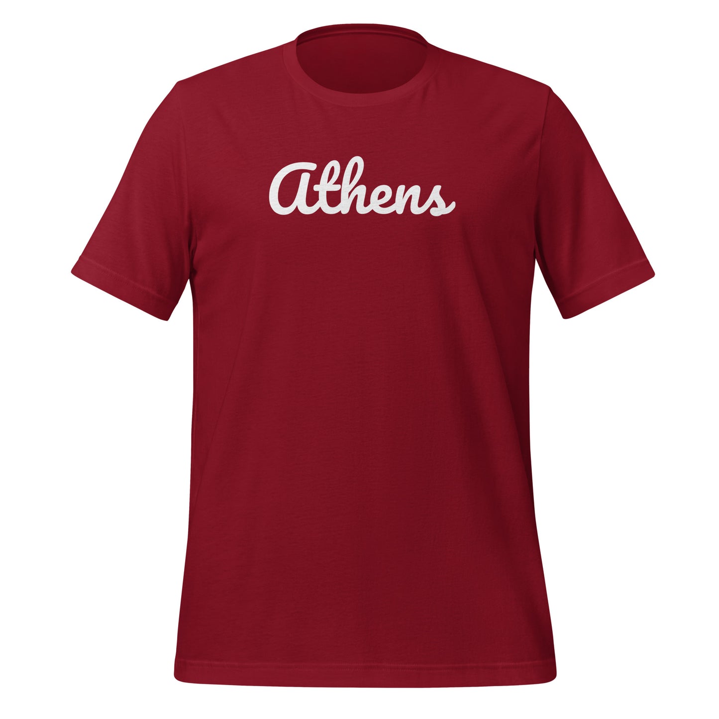 Athens Ohio Solo Script Unisex t-shirt