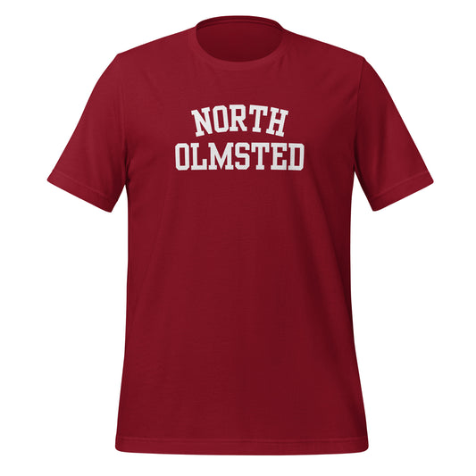 North Olmsted Ohio Block Solo Unisex t-shirt