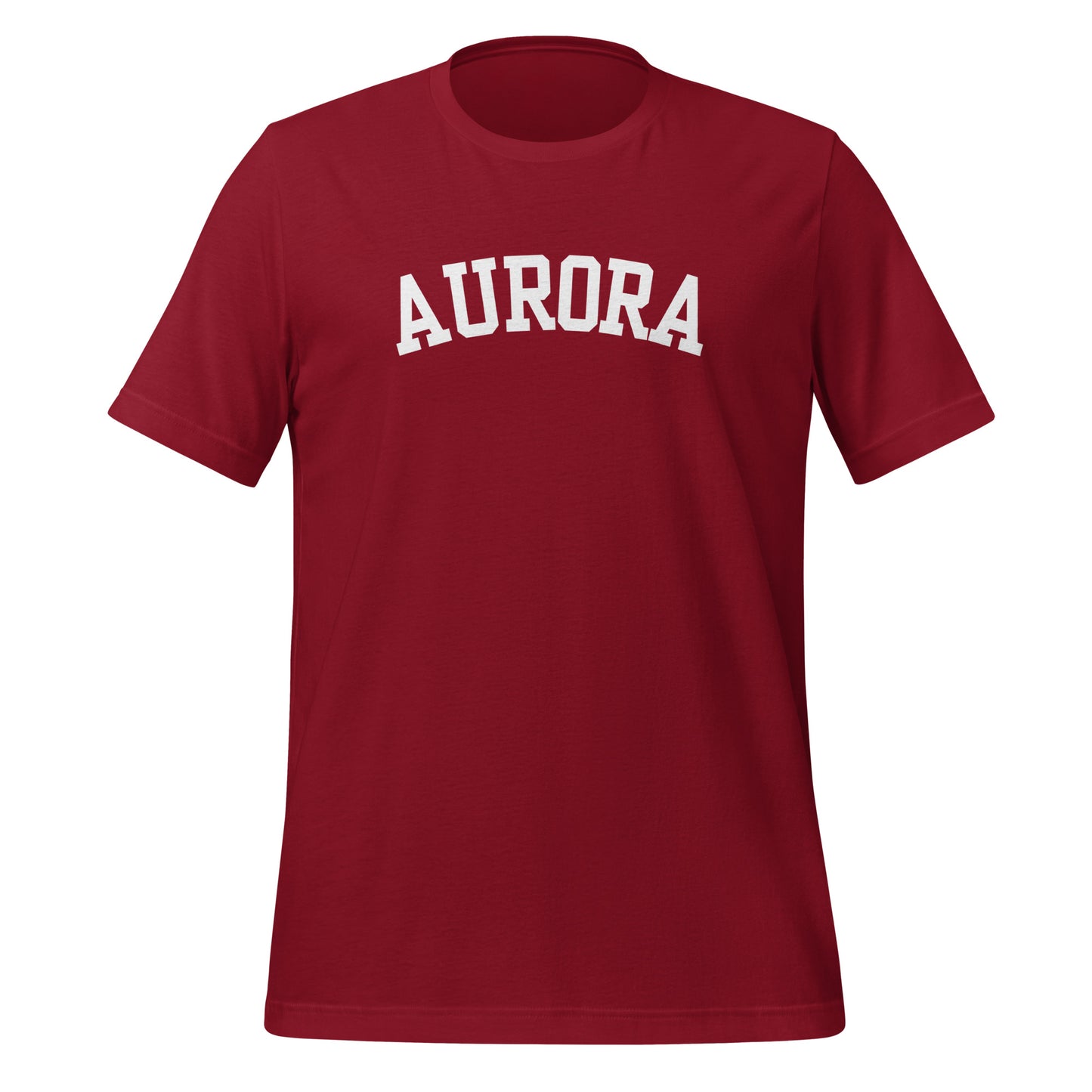 Aurora Ohio Block Solo Unisex t-shirt