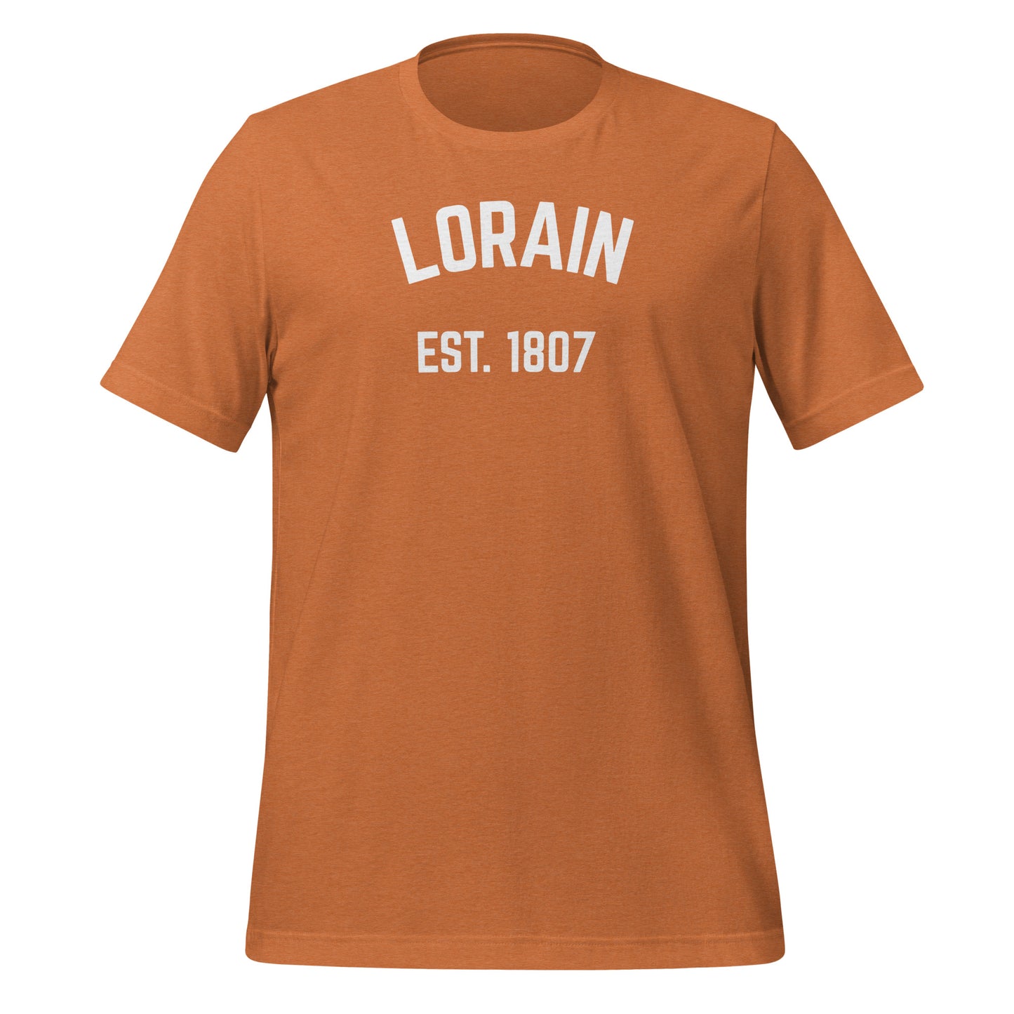 Lorain Ohio EST Short Sleeve Unisex t-shirt