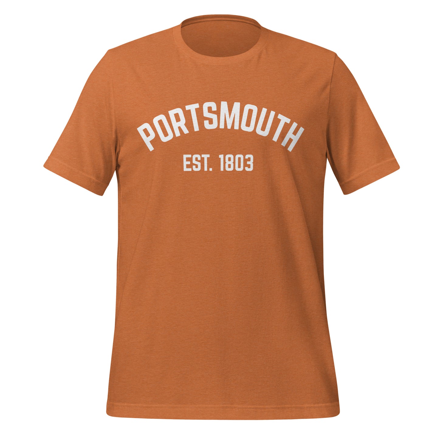 Portsmouth Ohio EST Short Sleeve Unisex t-shirt