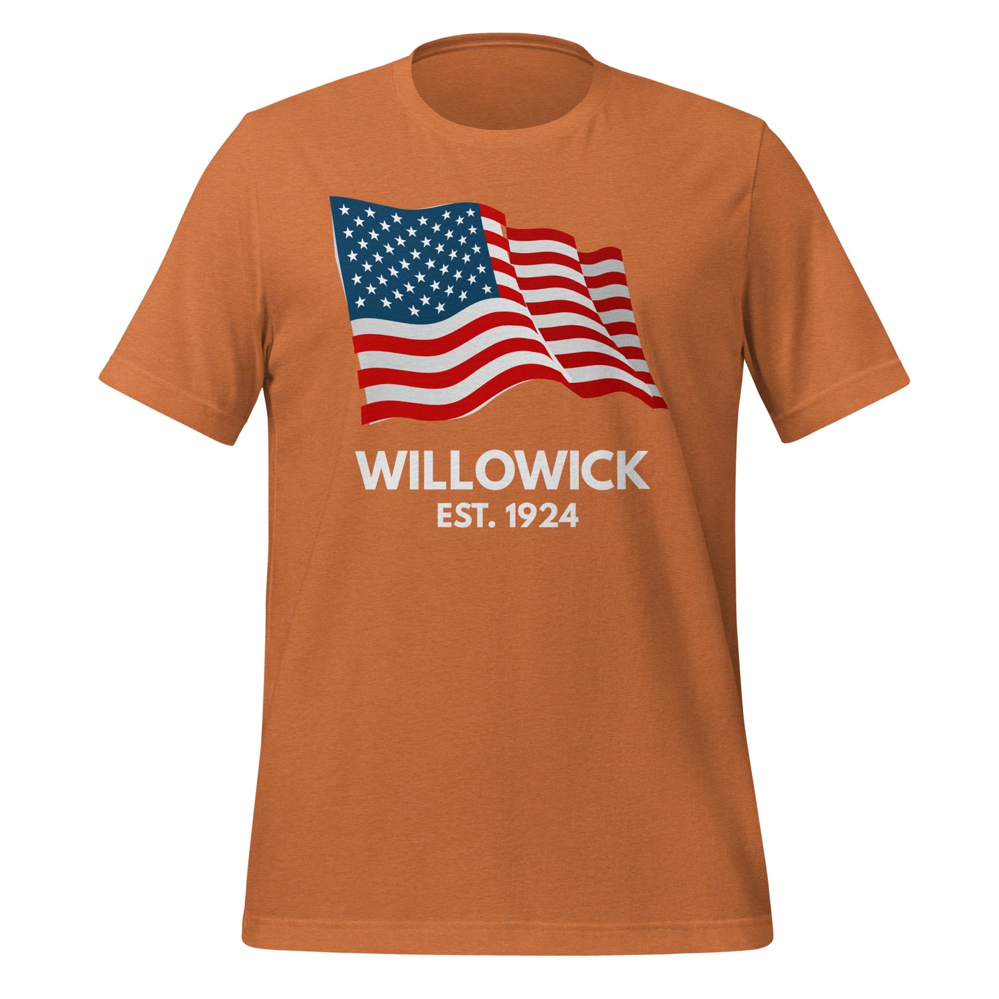 Willowick Ohio USA Short Sleeve Unisex t-shirt