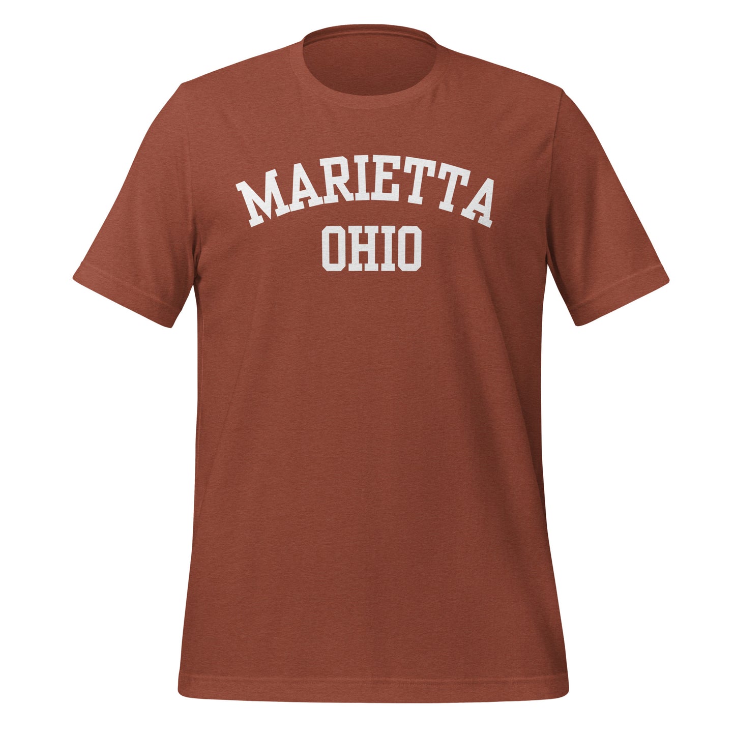Marietta Ohio Block Unisex T-Shirt
