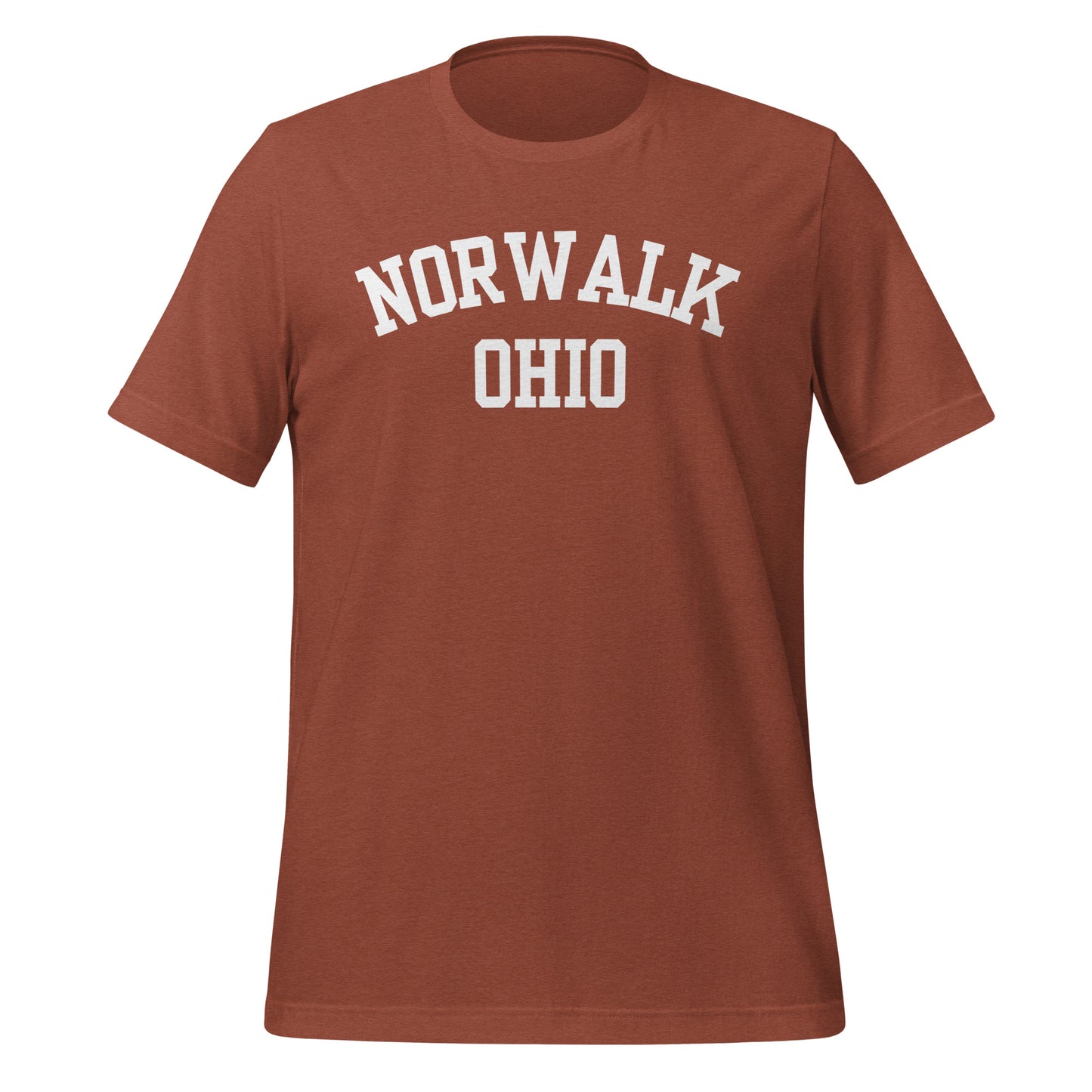 Norwalk Ohio Block Short Sleeve Unisex t-shirt