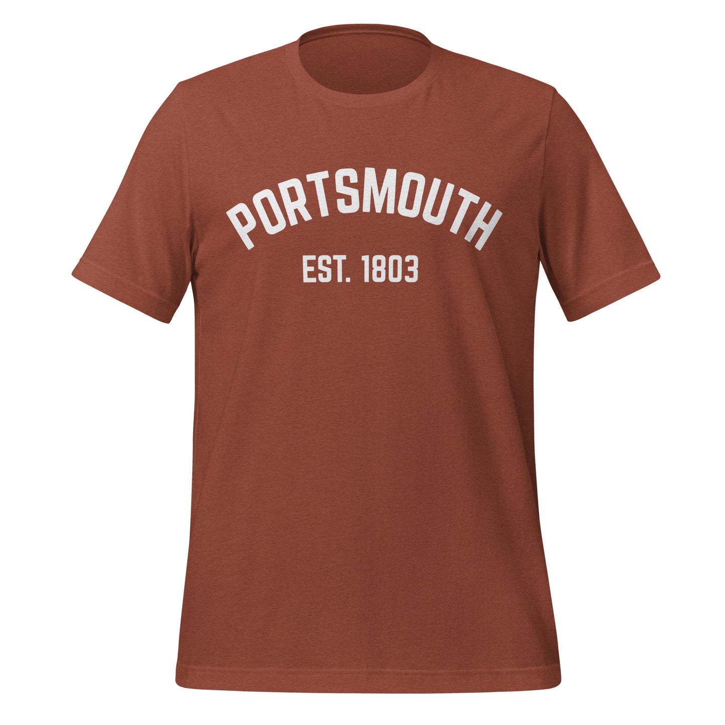 Portsmouth Ohio EST Short Sleeve Unisex t-shirt