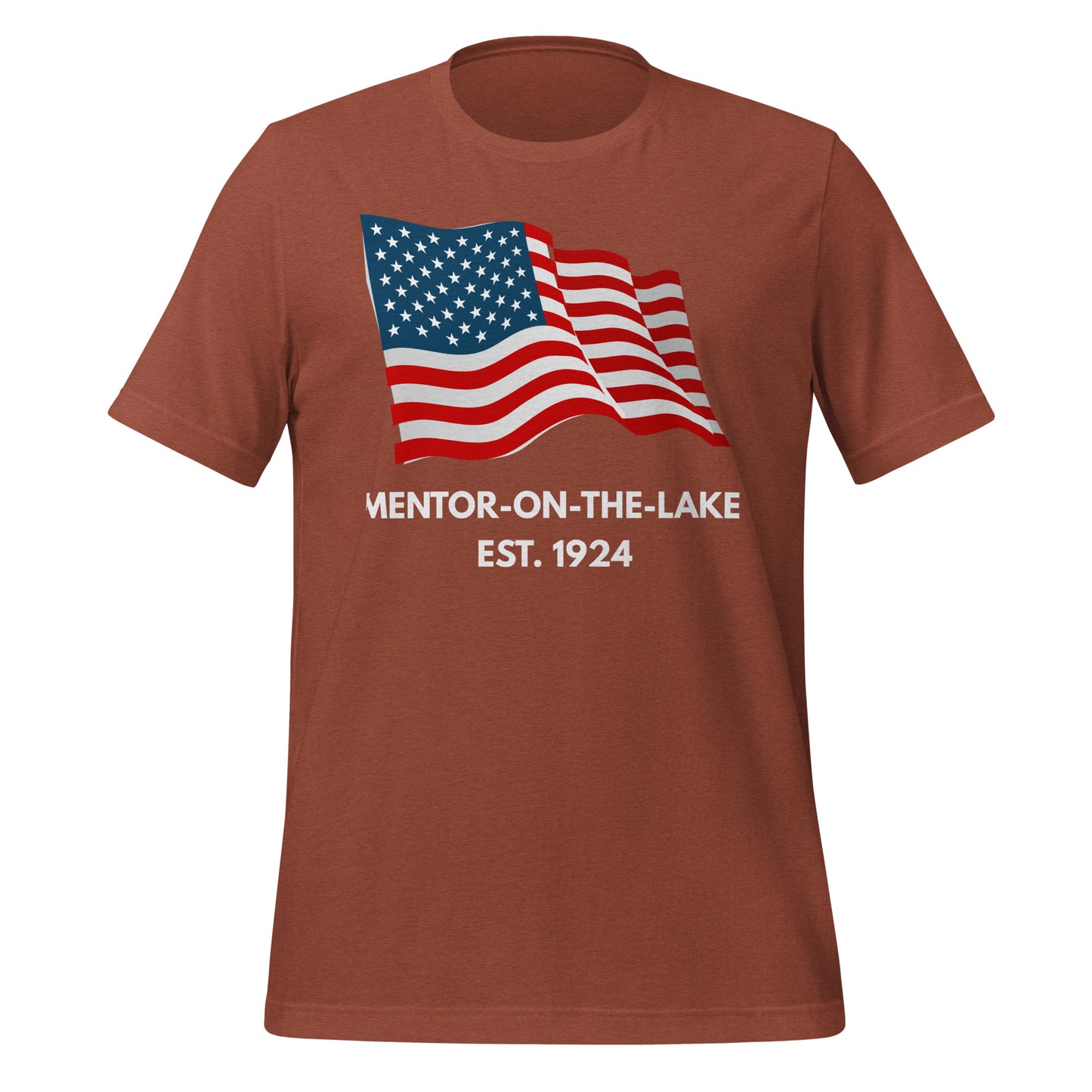 Mentor On The Lake Ohio USA Short Sleeve Unisex t-shirt