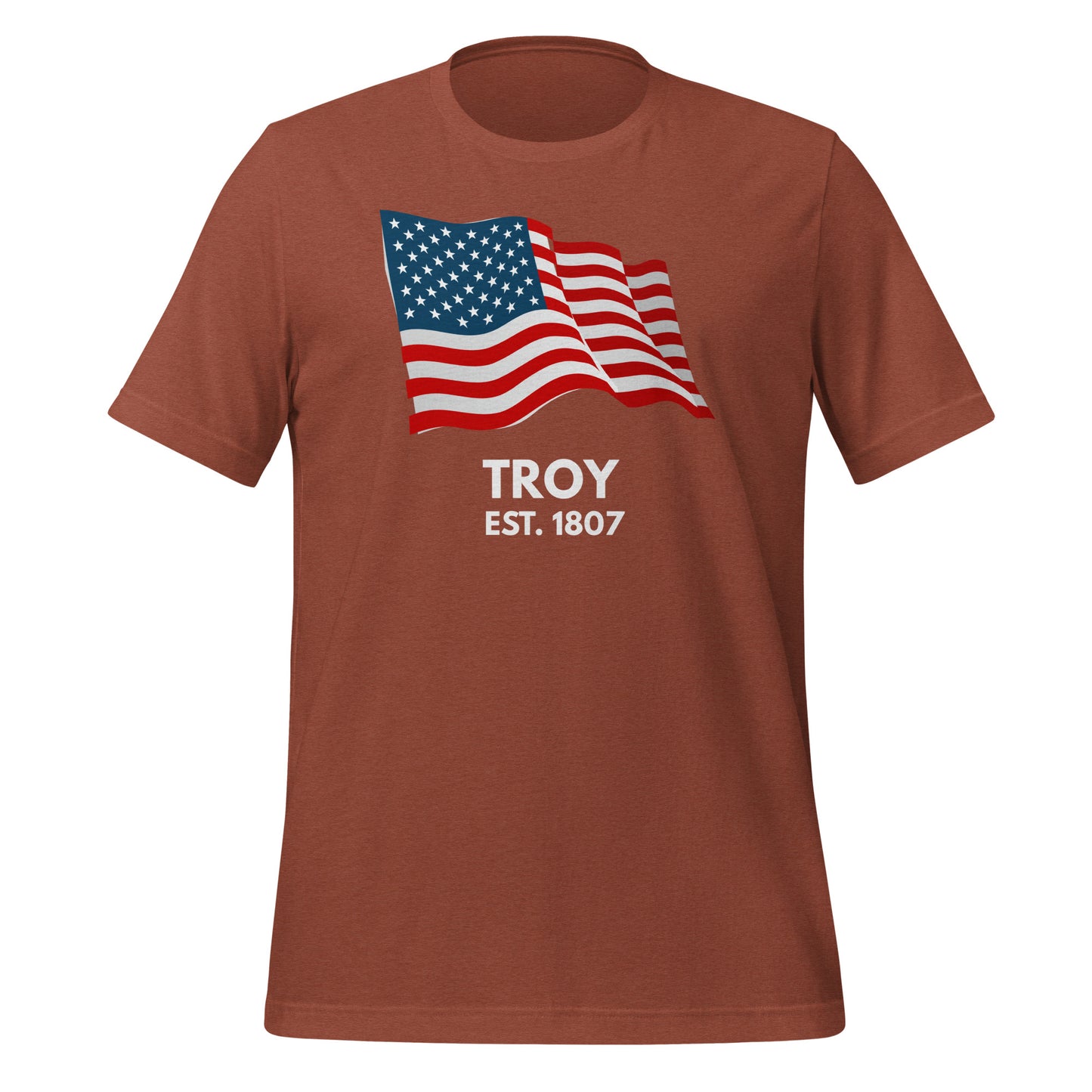 Troy USA Short Sleeve Unisex T-Shirt