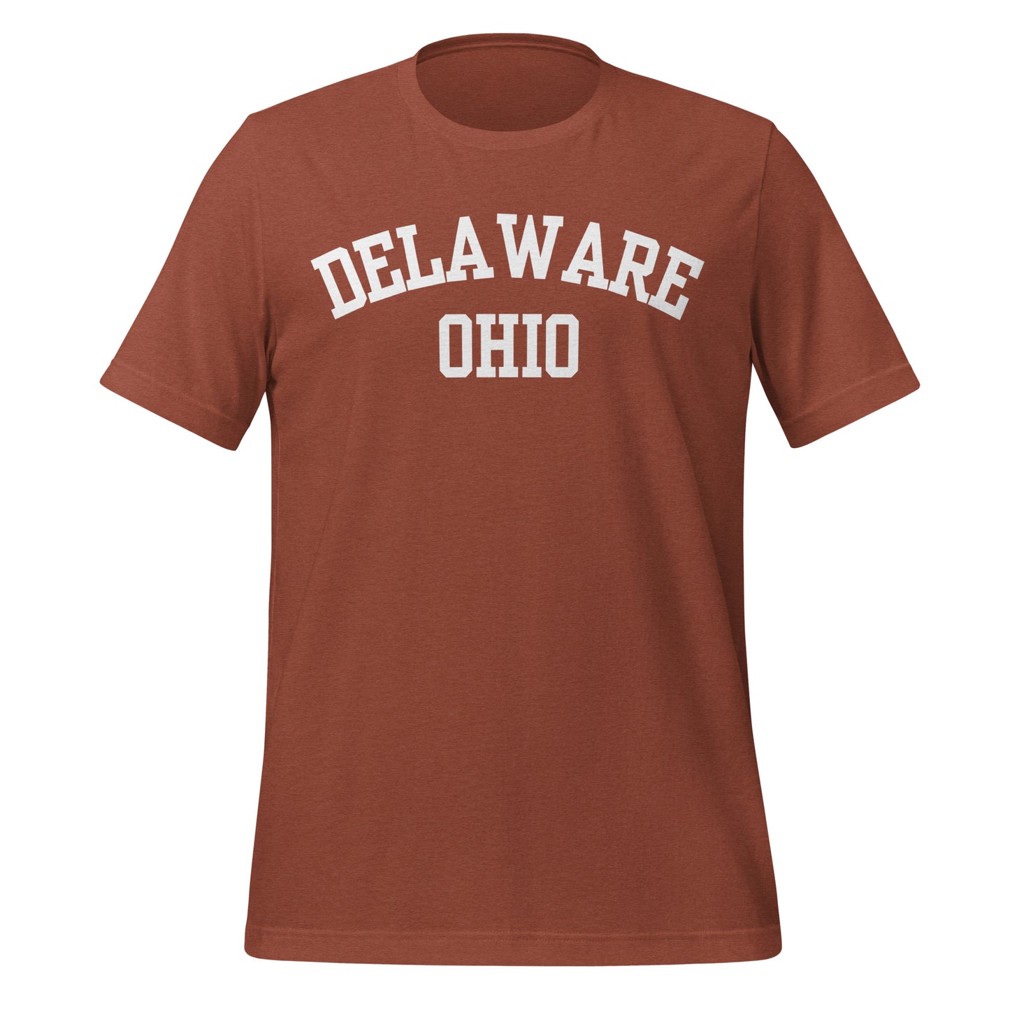 Delaware Ohio Block Short Sleeve Unisex t-shirt
