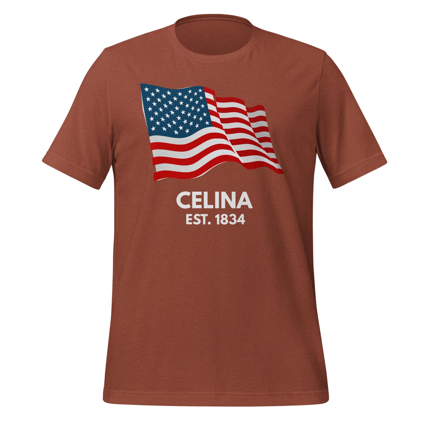 Celina Ohio USA Short Sleeve Unisex t-shirt