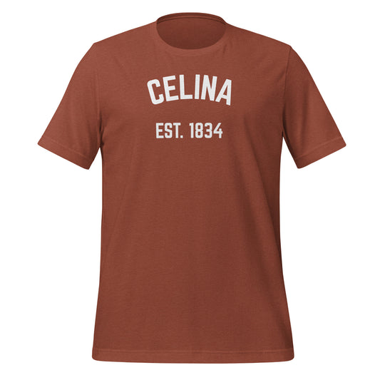 Celina Ohio EST Short Sleeve Unisex t-shirt