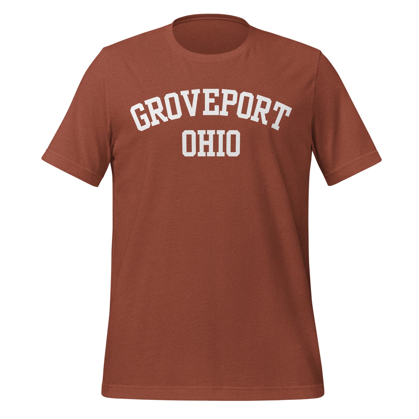 Groveport Ohio Block Short Sleeve Unisex t-shirt