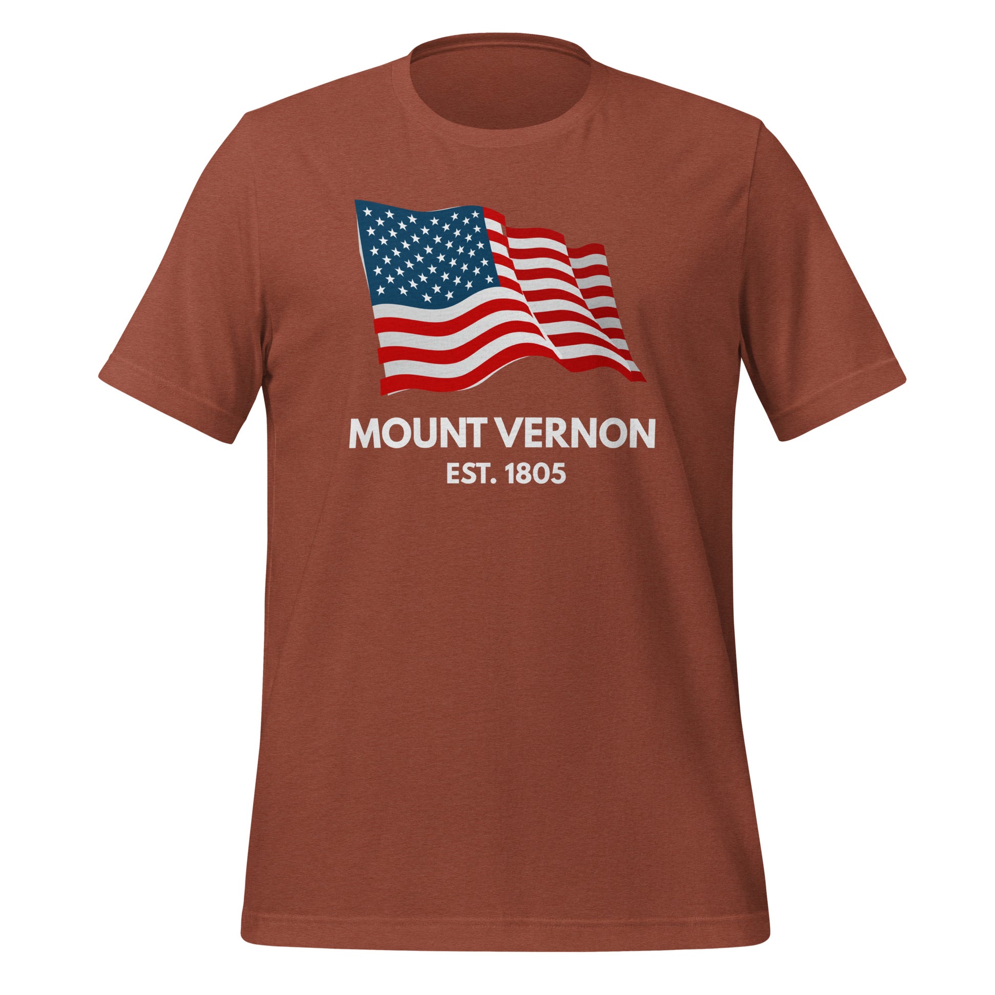 Mount Vernon Ohio USA Short Sleeve Unisex t-shirt
