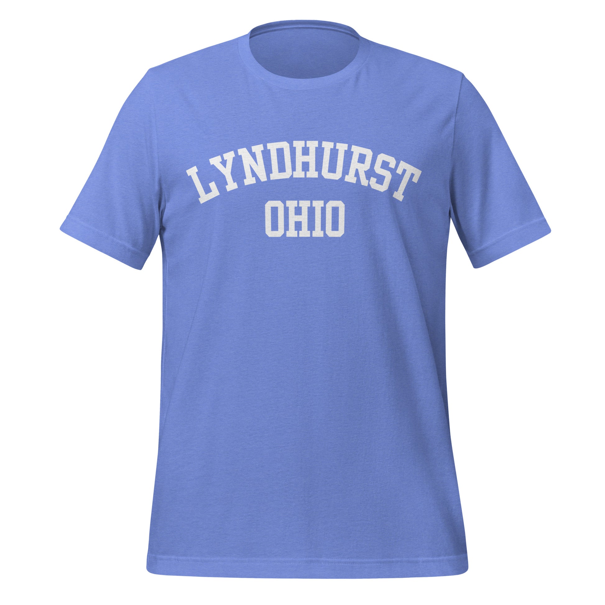Lyndhurst Ohio Block Short Sleeve Unisex T-Shirt
