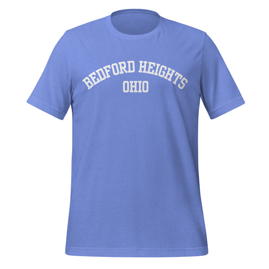 Bedford Heights Ohio Block Short Sleeve Unisex T-Shirt