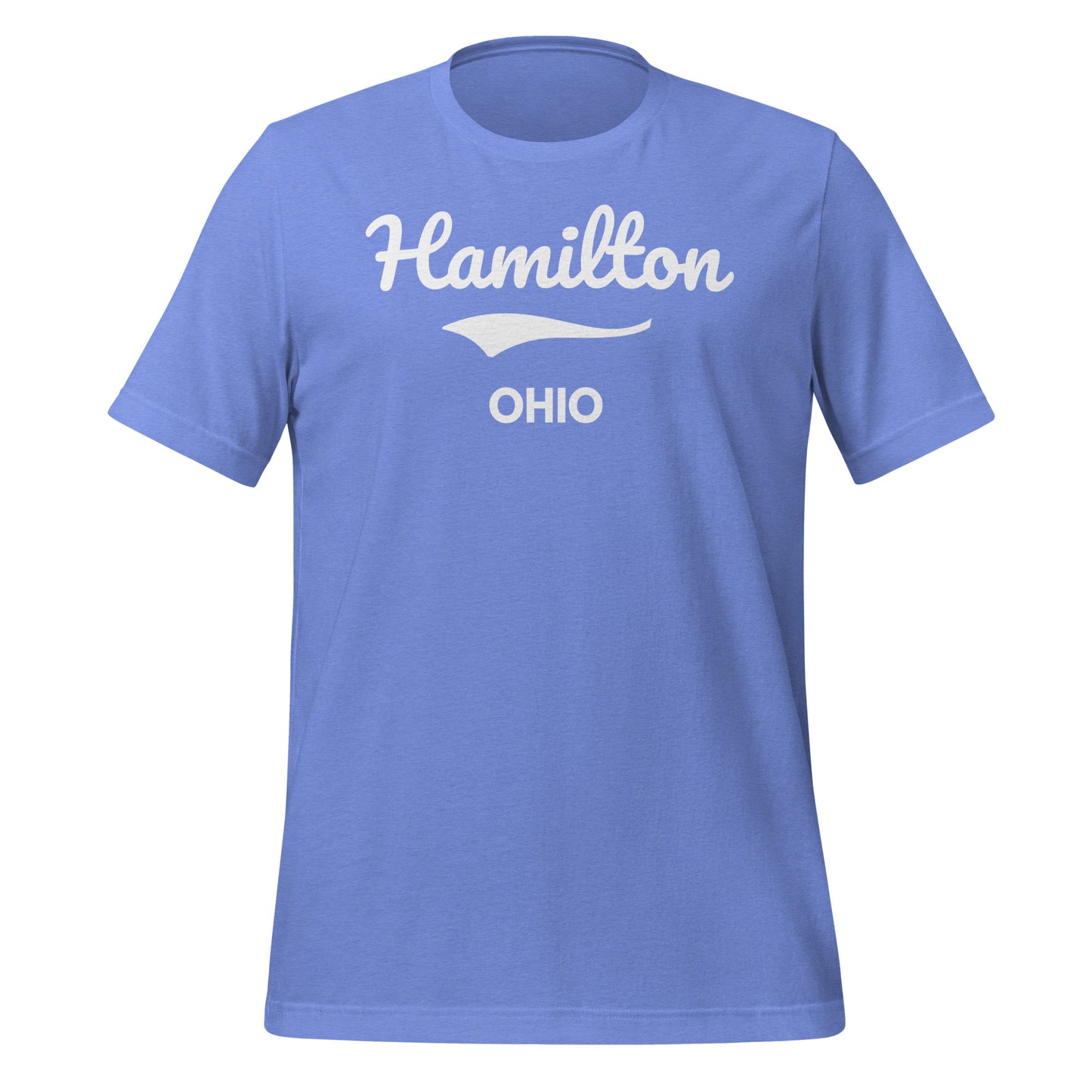 Hamilton Ohio Script Short Sleeve Unisex t-shirt