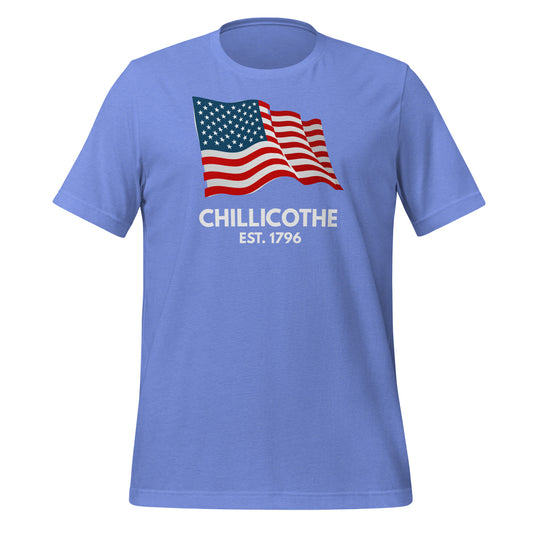 Chillicothe Ohio Fourth of July Short Sleeve Unisex T-shirt