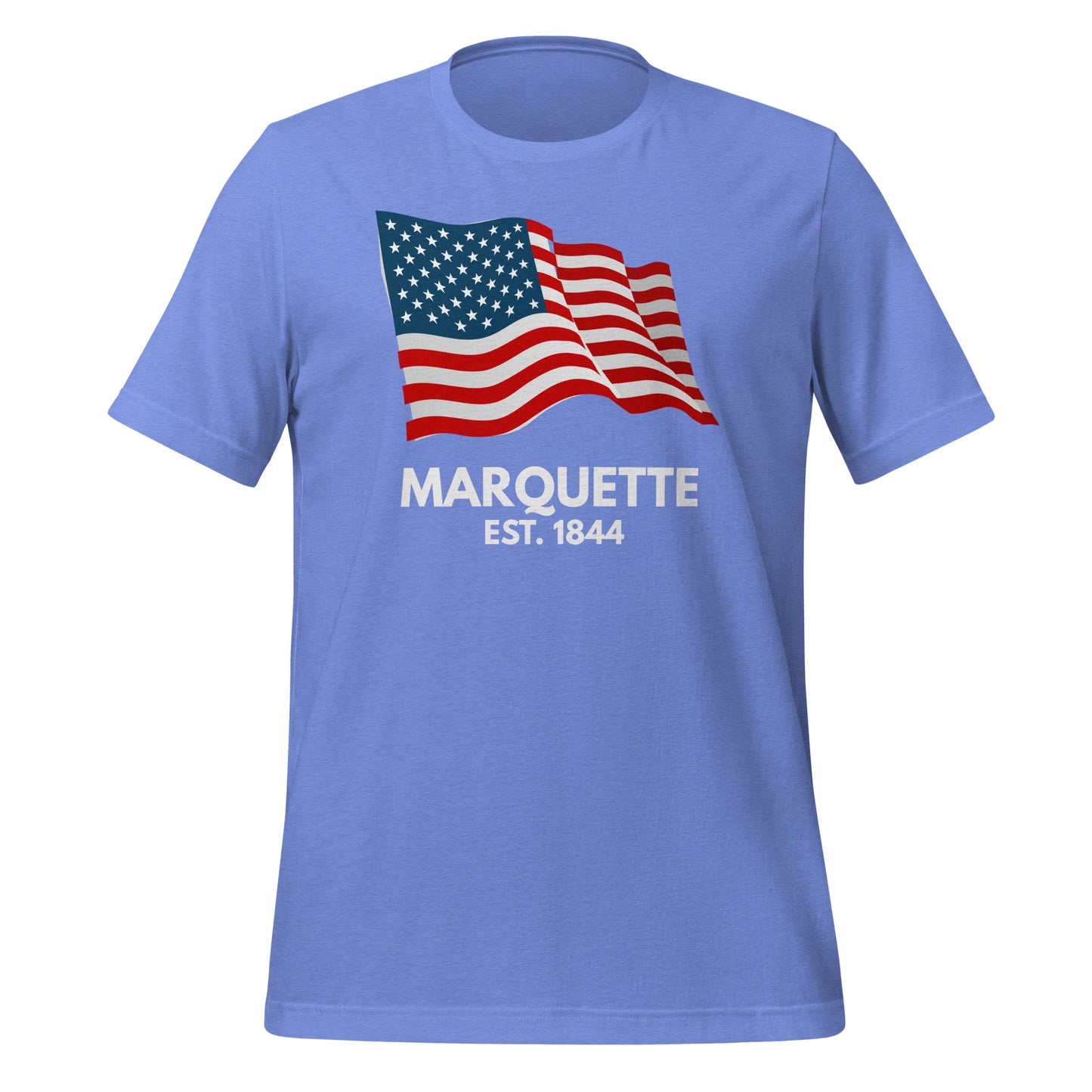 Marquette, Michigan USA Short Sleeve Unisex t-shirt