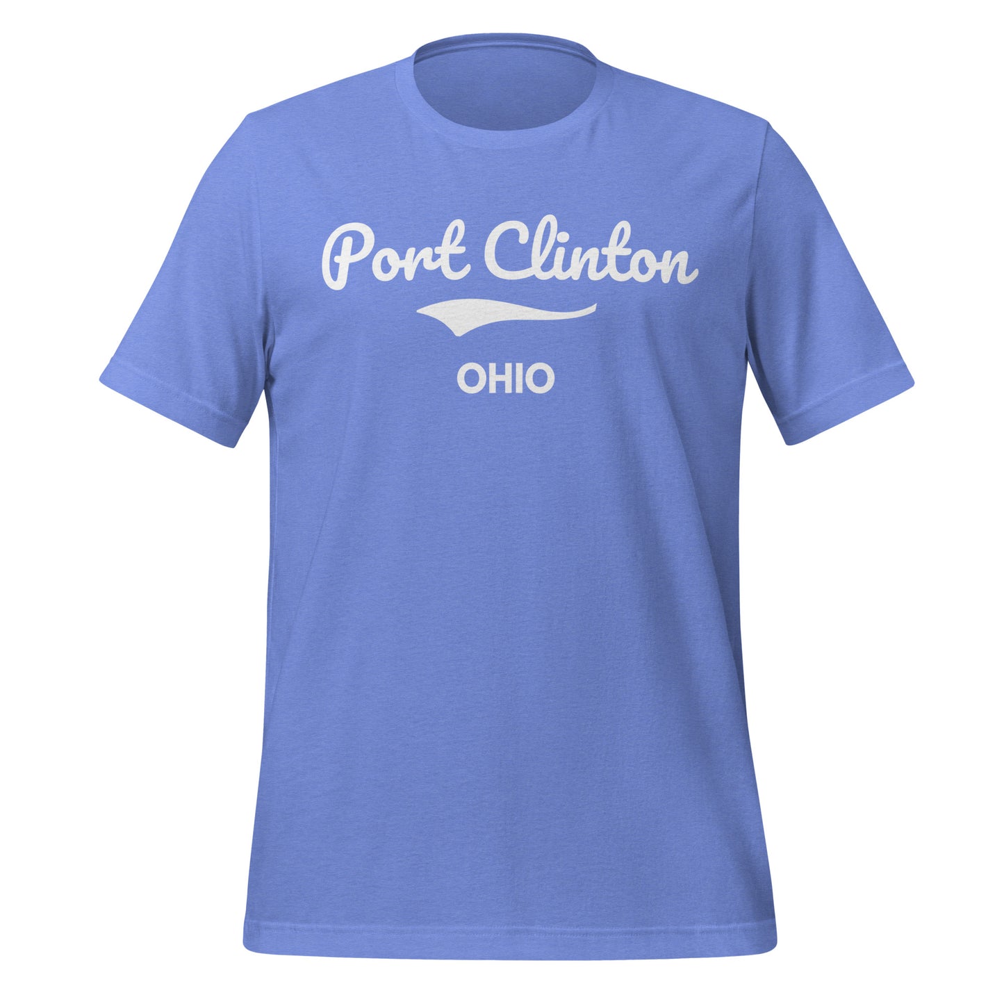 Port Clinton Ohio Script Unisex t-shirt