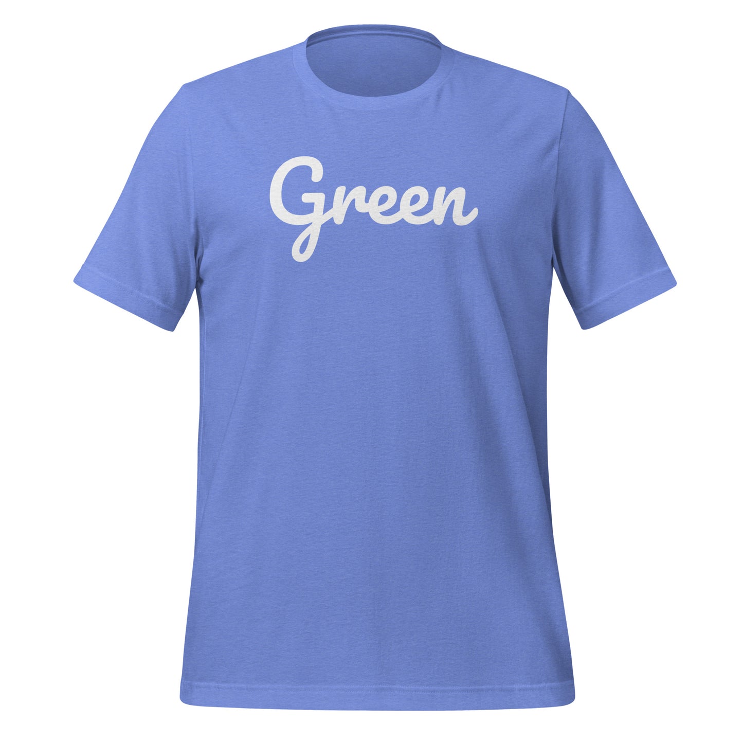 Green Ohio Solo Script Unisex t-shirt