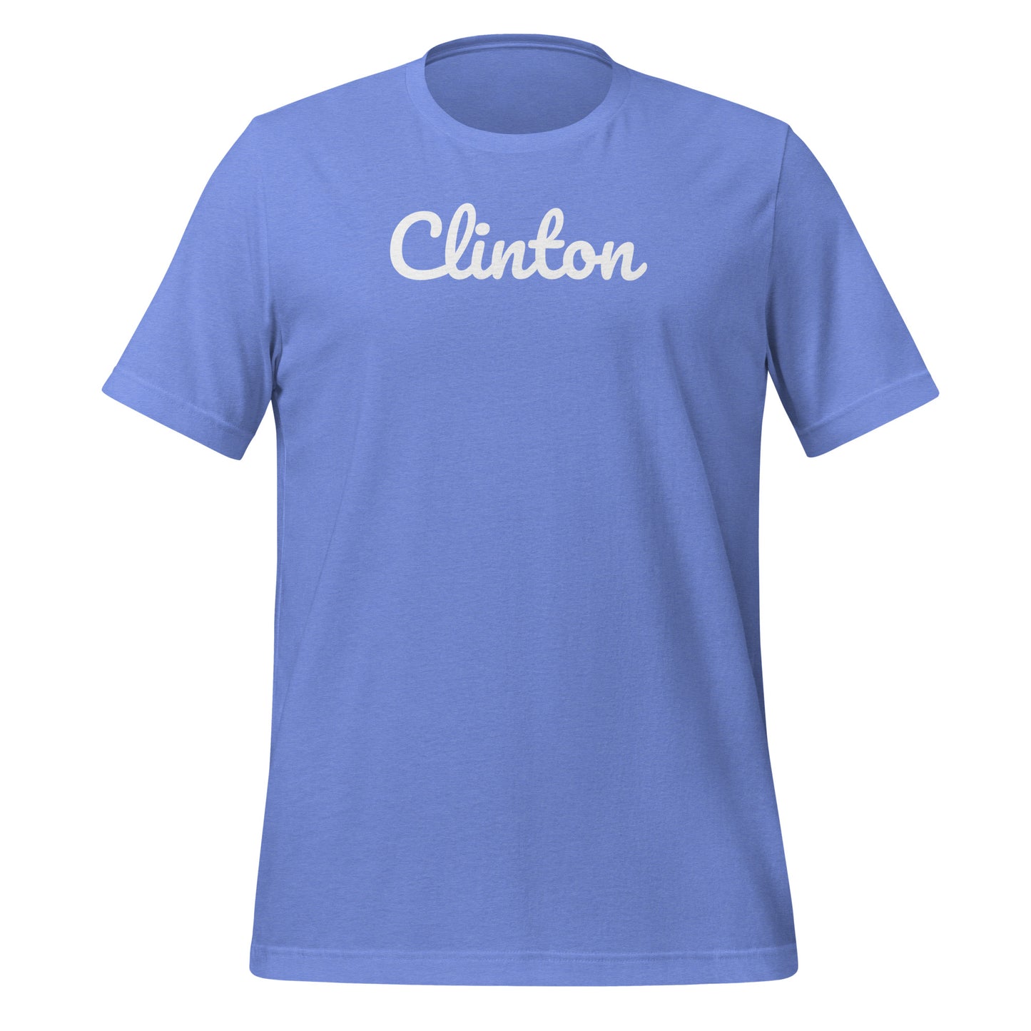 Clinton, Michigan Solo Script Unisex T-shirt