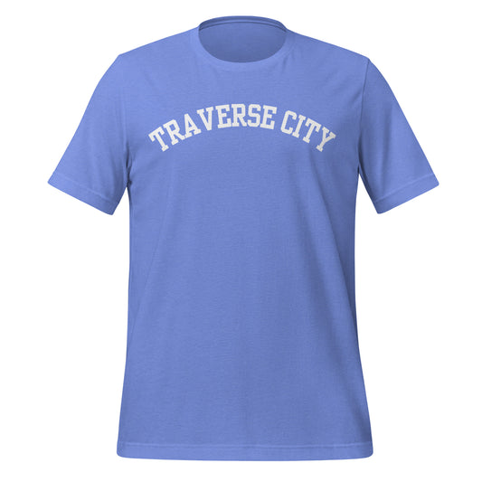 Traverse City, Michigan Solo Block Unisex T-Shirt