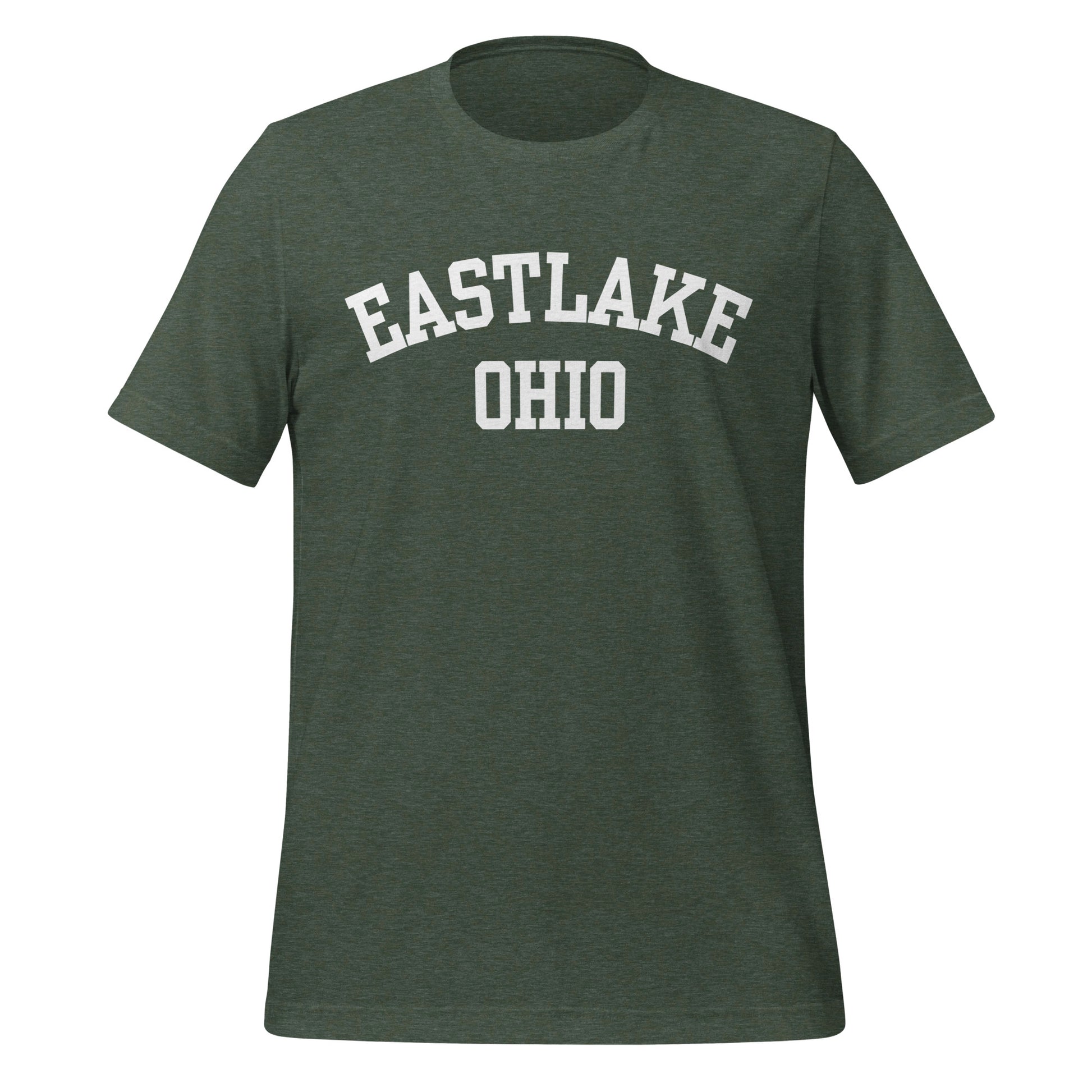 Eastlake Ohio Block Short Sleeve Unisex t-shirt