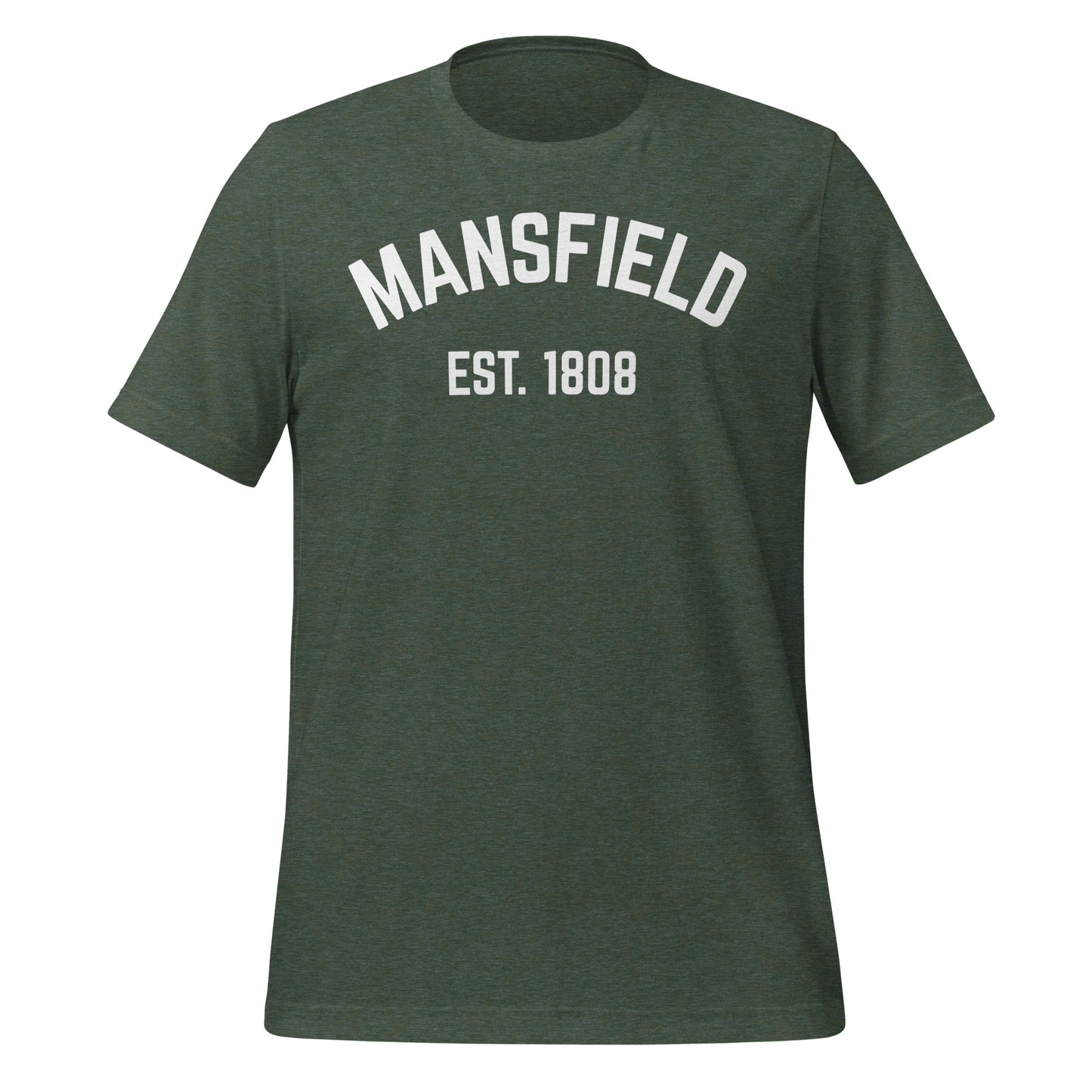 Mansfield Ohio EST Short Sleeve Unisex t-shirt