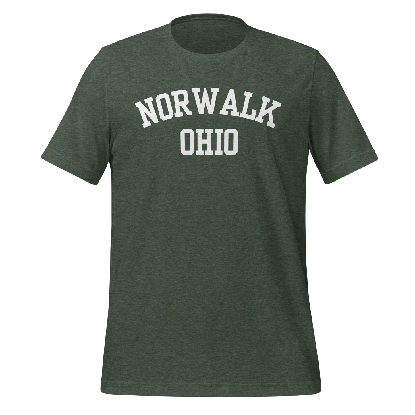 Norwalk Ohio Block Short Sleeve Unisex t-shirt
