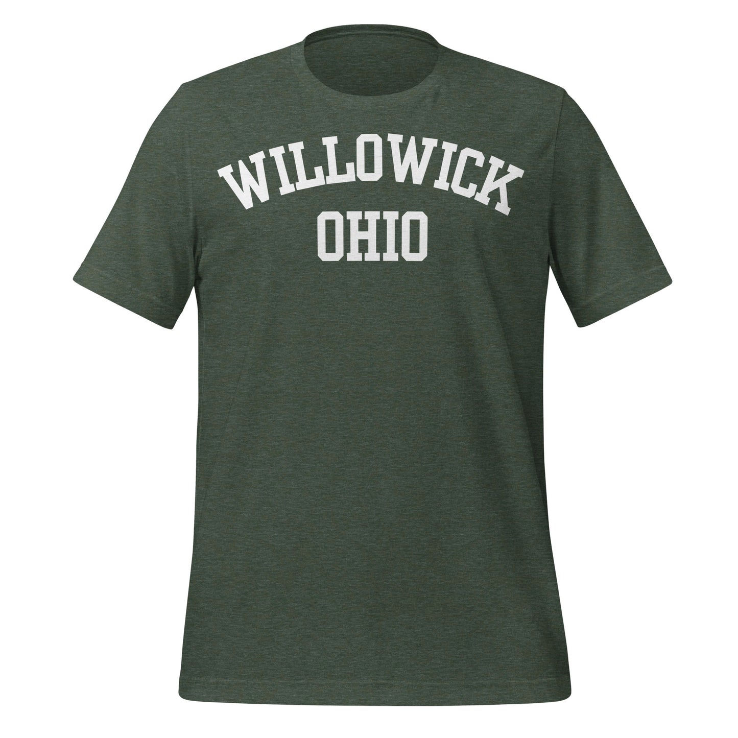 Willowick Ohio Block Short Sleeve Unisex t-shirt