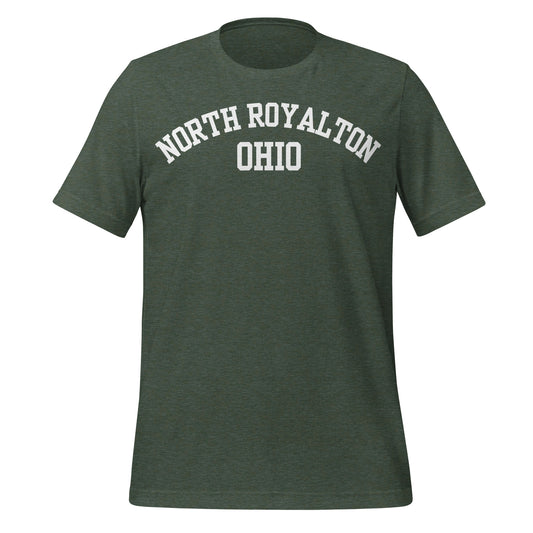 North Royalton Ohio Block Short Sleeve Unisex t-shirt